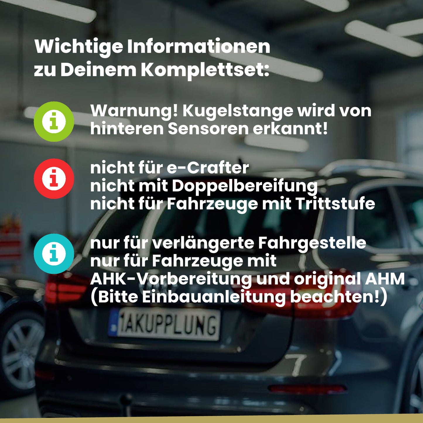 VW Crafter Bus / Kasten ohne Trittstufe ab 03.2017 SY_ BRiNK Anhängerkupplung mit JAEGER Elektrosatz