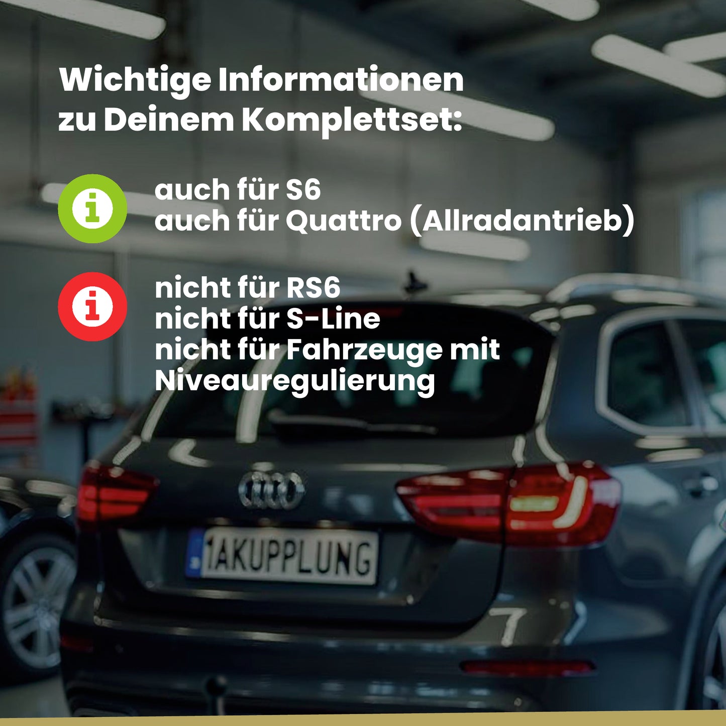 Audi A6 C6 Avant 5-Türer (Avant) 03.2005-09.2011 4F5 Westfalia-Automotive mit JAEGER Elektrosatz
