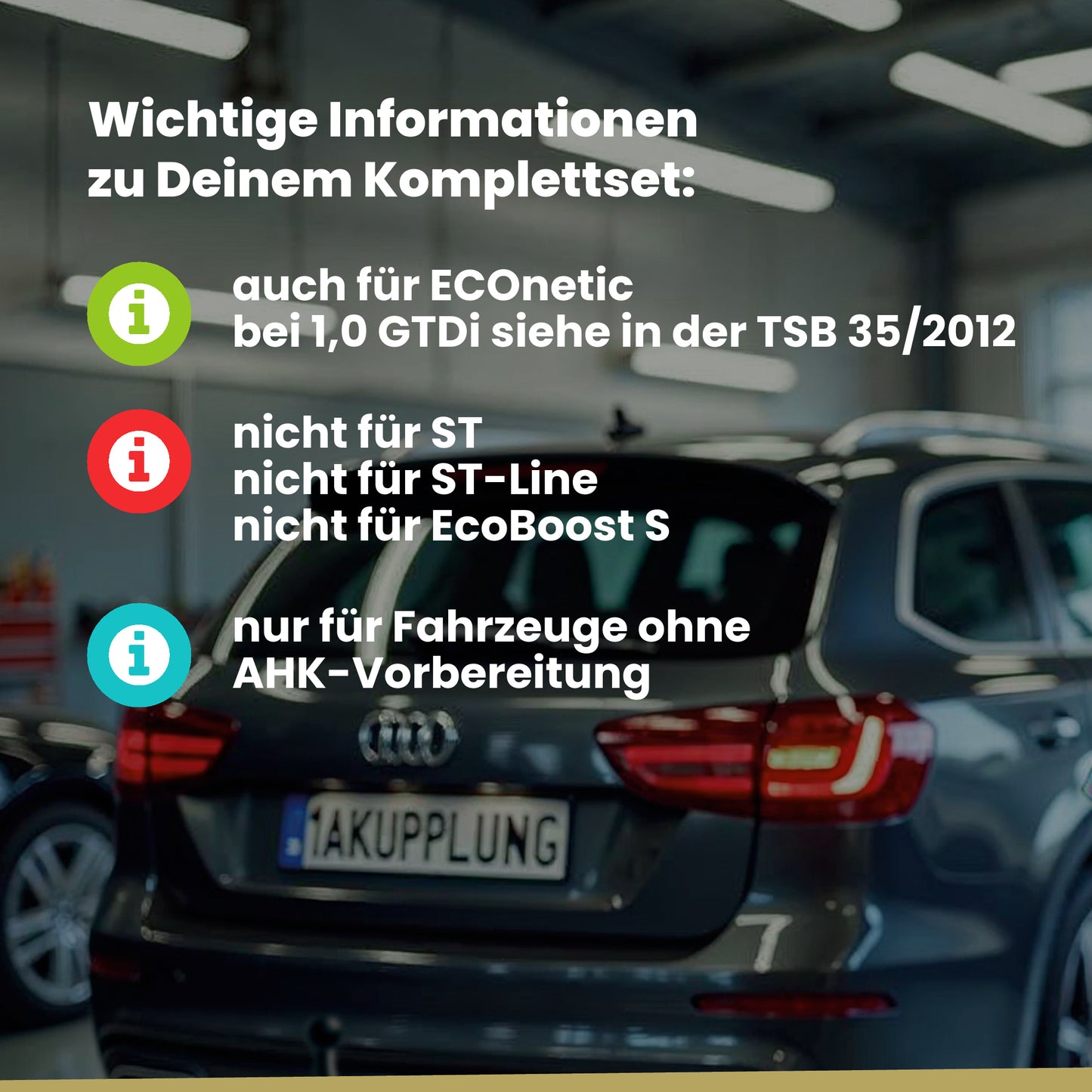 Ford Focus III Turnier 5-Türer (Turnier) 04.2011-08.2018 DYB Westfalia-Automotive mit JAEGER Elektrosatz