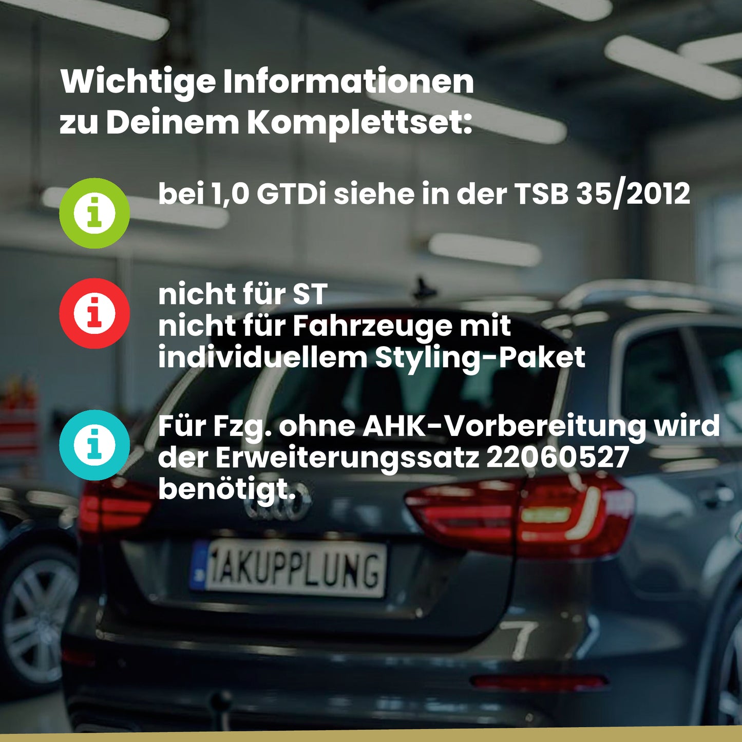 Ford Focus III Fließheck 5-Türer (Fließheck) 04.2011-03.2018 DYB BRiNK Anhängerkupplung mit JAEGER Elektrosatz