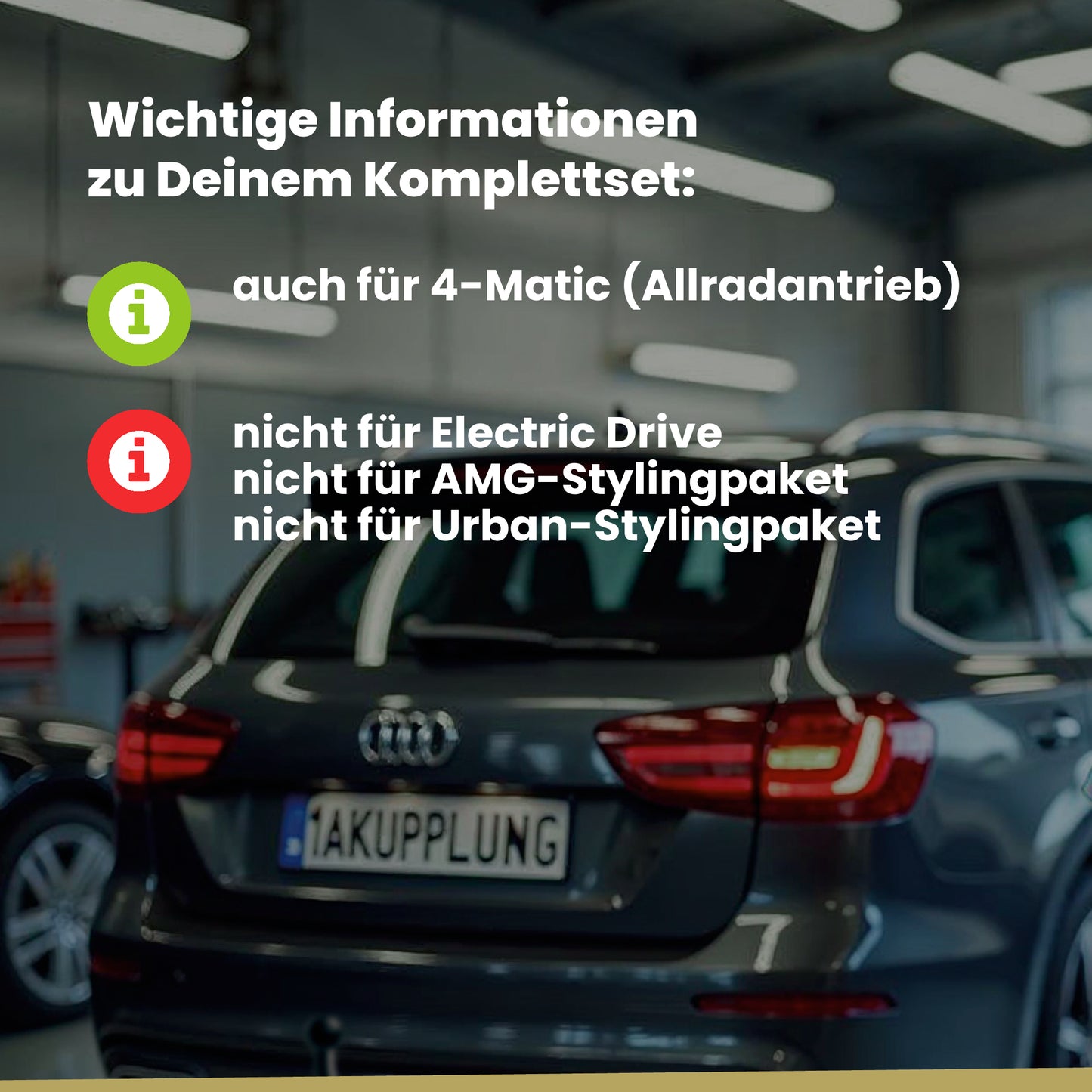 Mercedes B-Klasse 5-Türer (Kompaktvan) 11.2011-12.2018 W246 BRiNK Anhängerkupplung mit JAEGER Elektrosatz