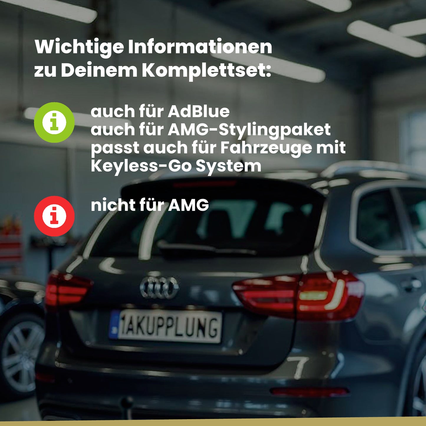 Mercedes E-Klasse Kombi 5-Türer (Kombi) 10.2016-08.2023 S213 BRiNK Anhängerkupplung mit JAEGER Elektrosatz