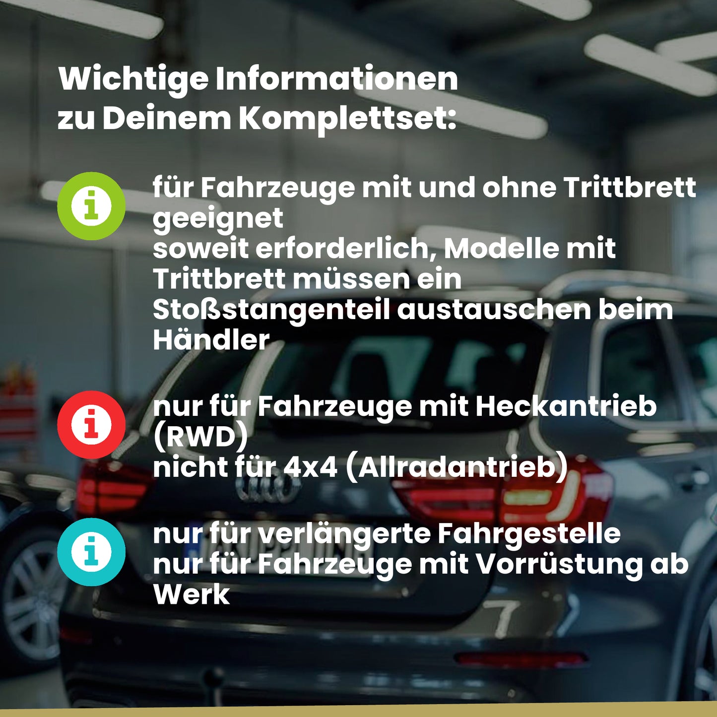 Mercedes Sprinter Bus / Kasten ohne Trittstufe ab 06.2018 907 / 3665mm, 3924mm, 4325mm BRiNK Anhängerkupplung mit JAEGER Elektrosatz
