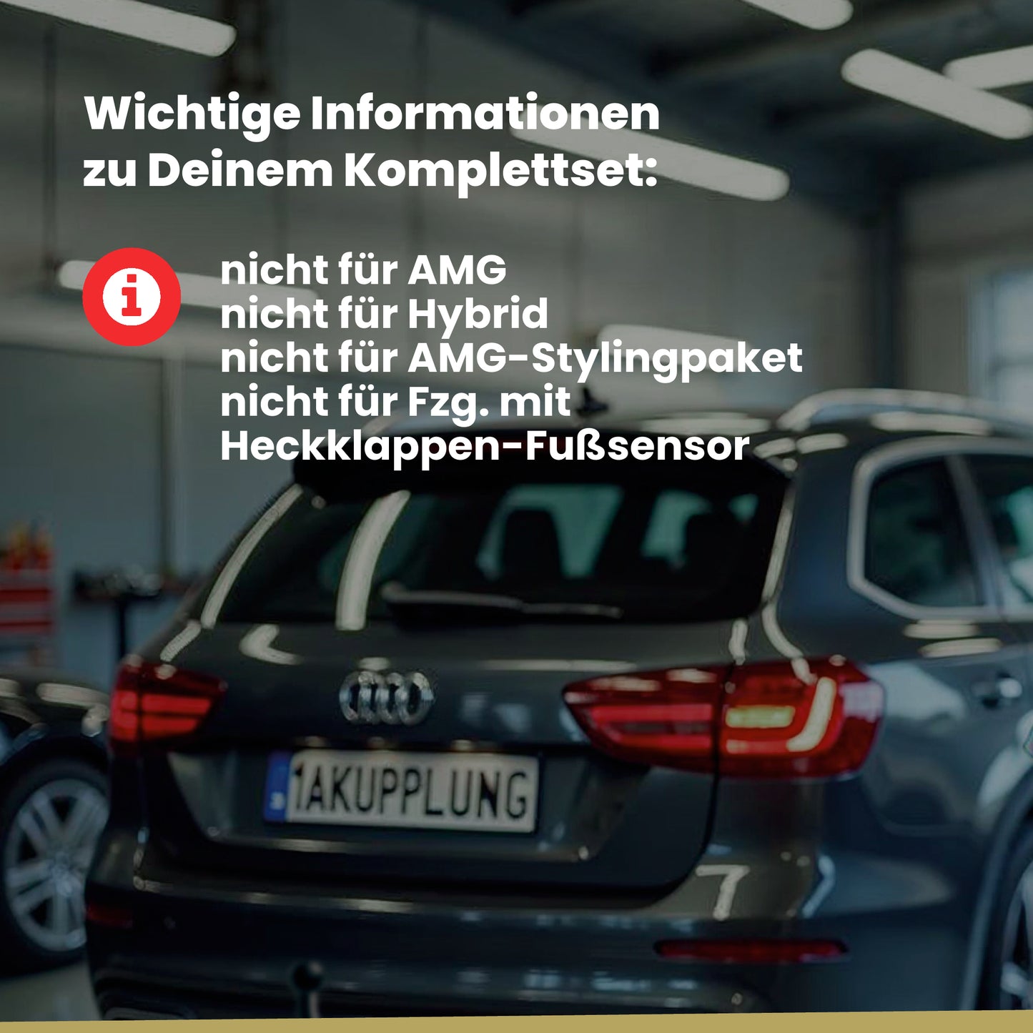 Mercedes GLC 5-Türer (Geländewagen) 07.2019-07.2022 X253 BRiNK Anhängerkupplung mit JAEGER Elektrosatz