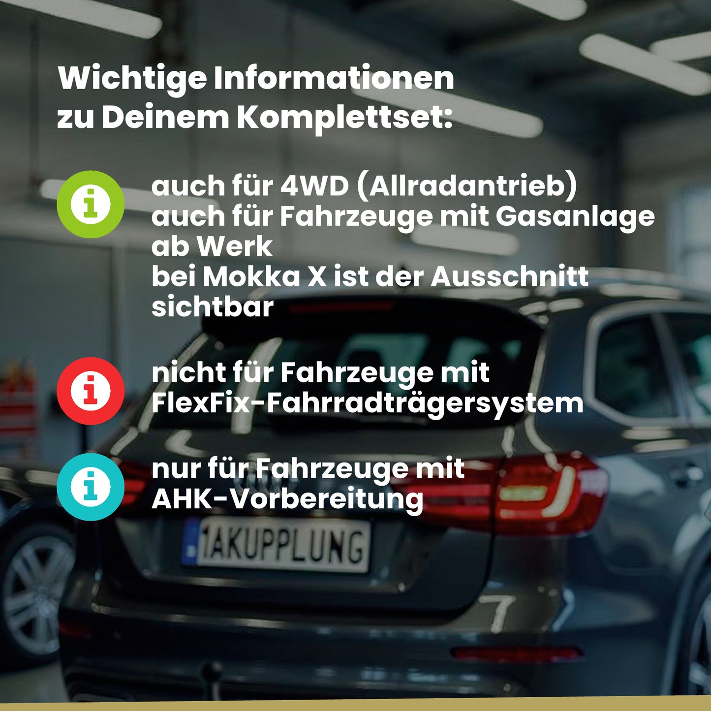 Opel Mokka + Mokka X 5-Türer (SUV) 11.2012-12.2020 J13 BRiNK Anhängerkupplung mit JAEGER Elektrosatz