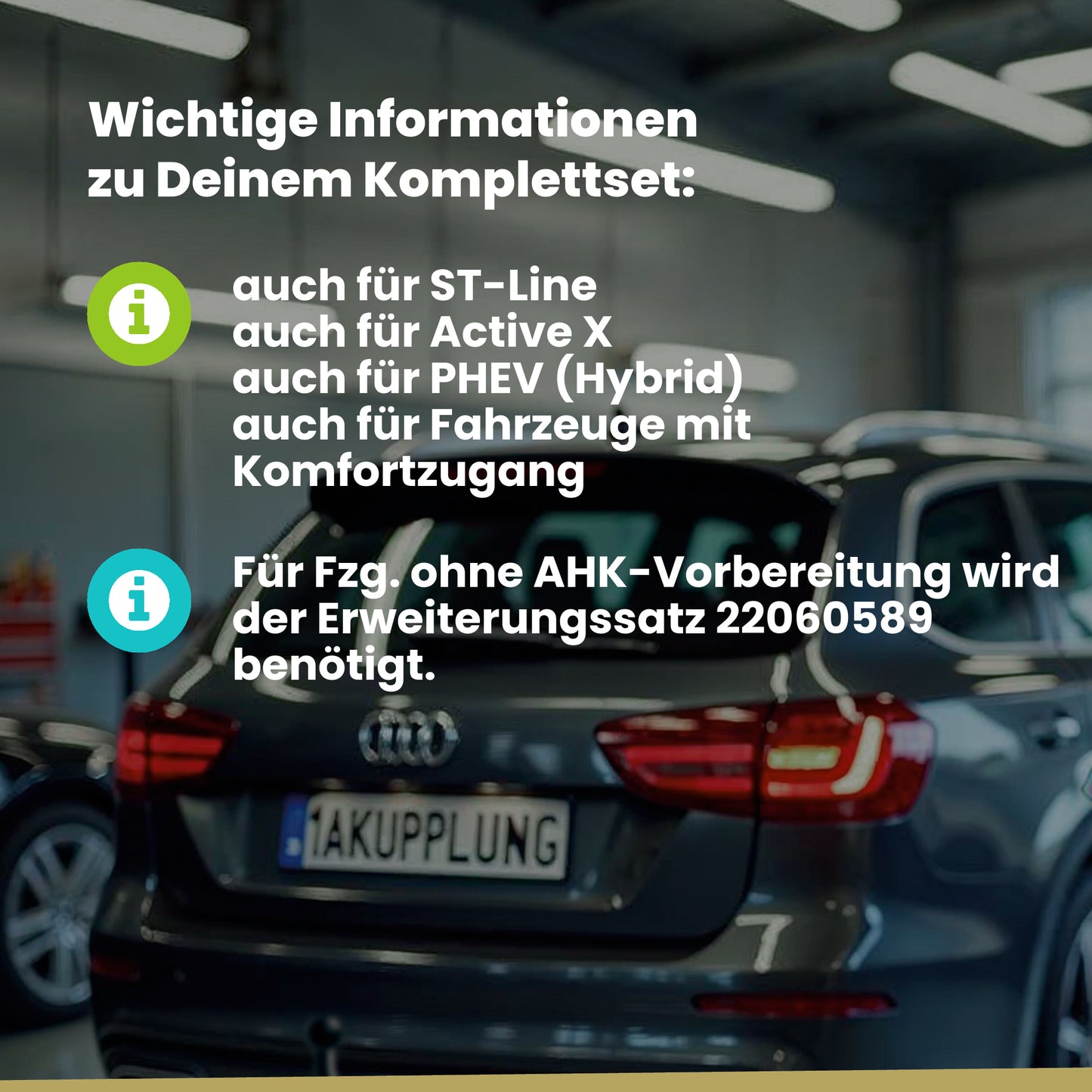 Ford Kuga III 5-Türer (Sport-SUV) ab 02.2020 DFK BRiNK Anhängerkupplung mit JAEGER Elektrosatz