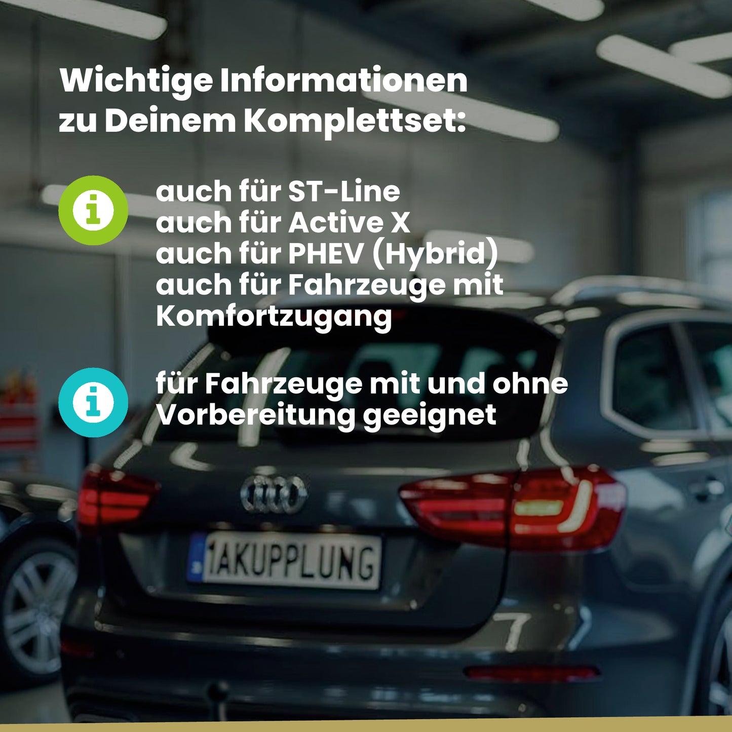 Ford Kuga III 5-Türer (Sport-SUV) ab 02.2020 DFK BRiNK Anhängerkupplung mit JAEGER Elektrosatz