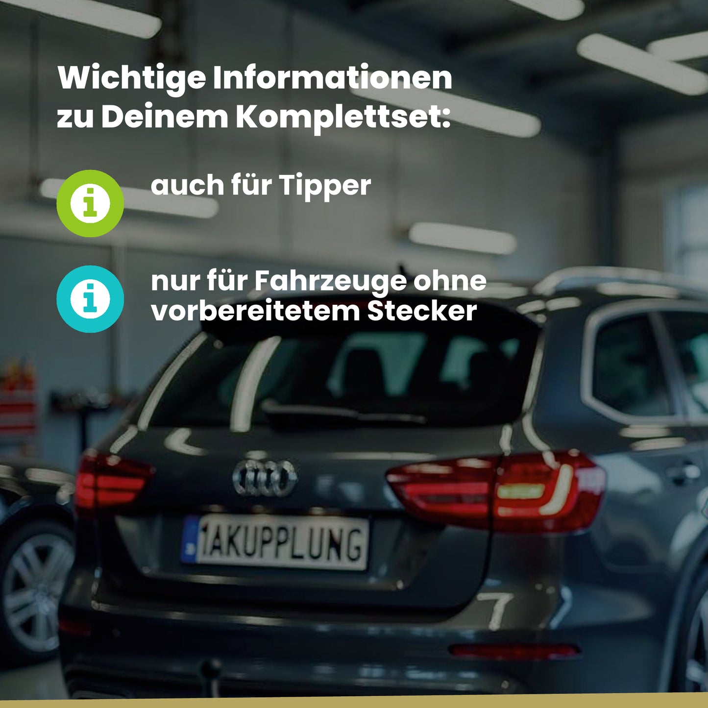 Ford Transit Pritsche 06.2016-05.2024 FED / FFD BRiNK Anhängerkupplung mit JAEGER Elektrosatz