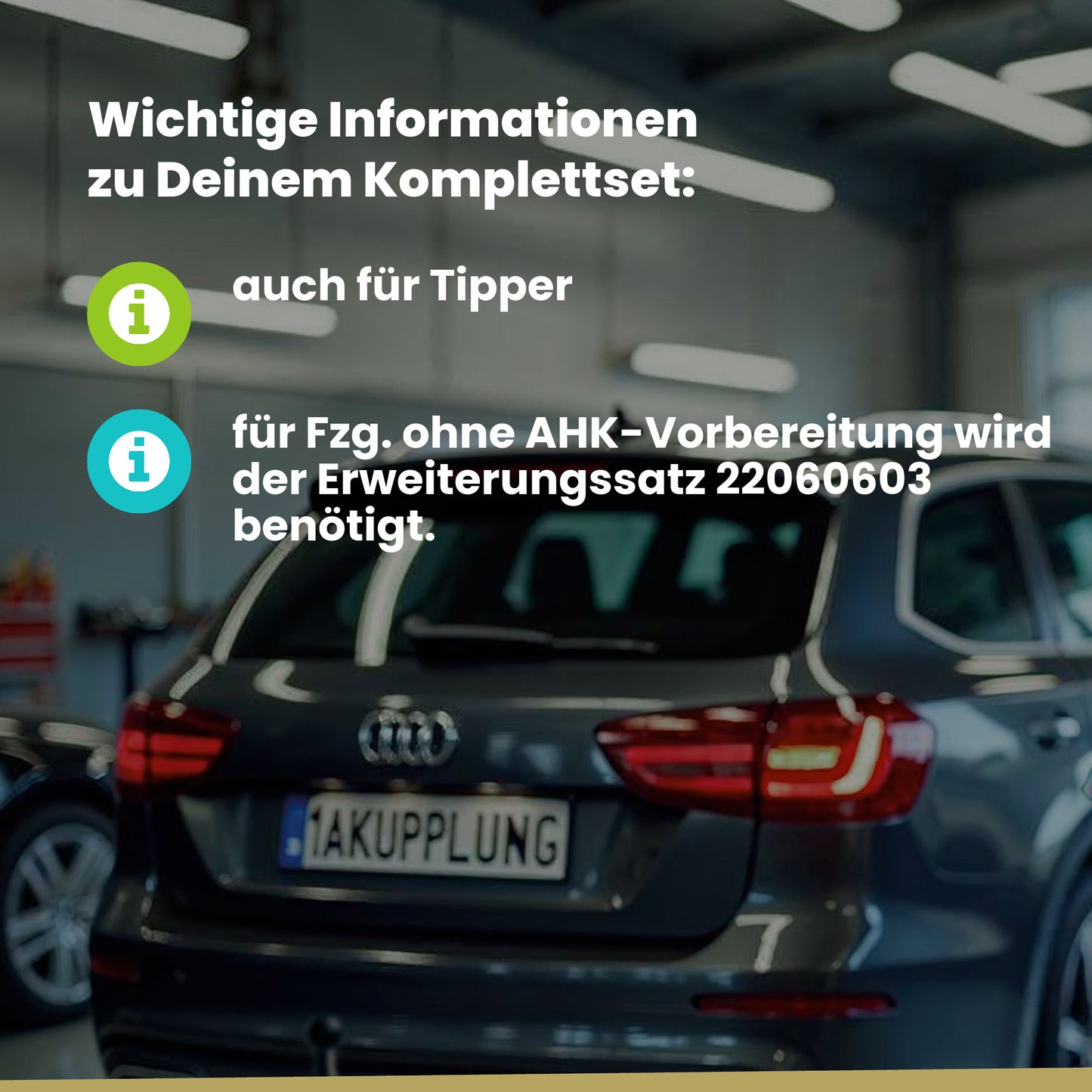 Ford Transit Pritsche ab 06.2024 FED / FFD BRiNK Anhängerkupplung mit JAEGER Elektrosatz