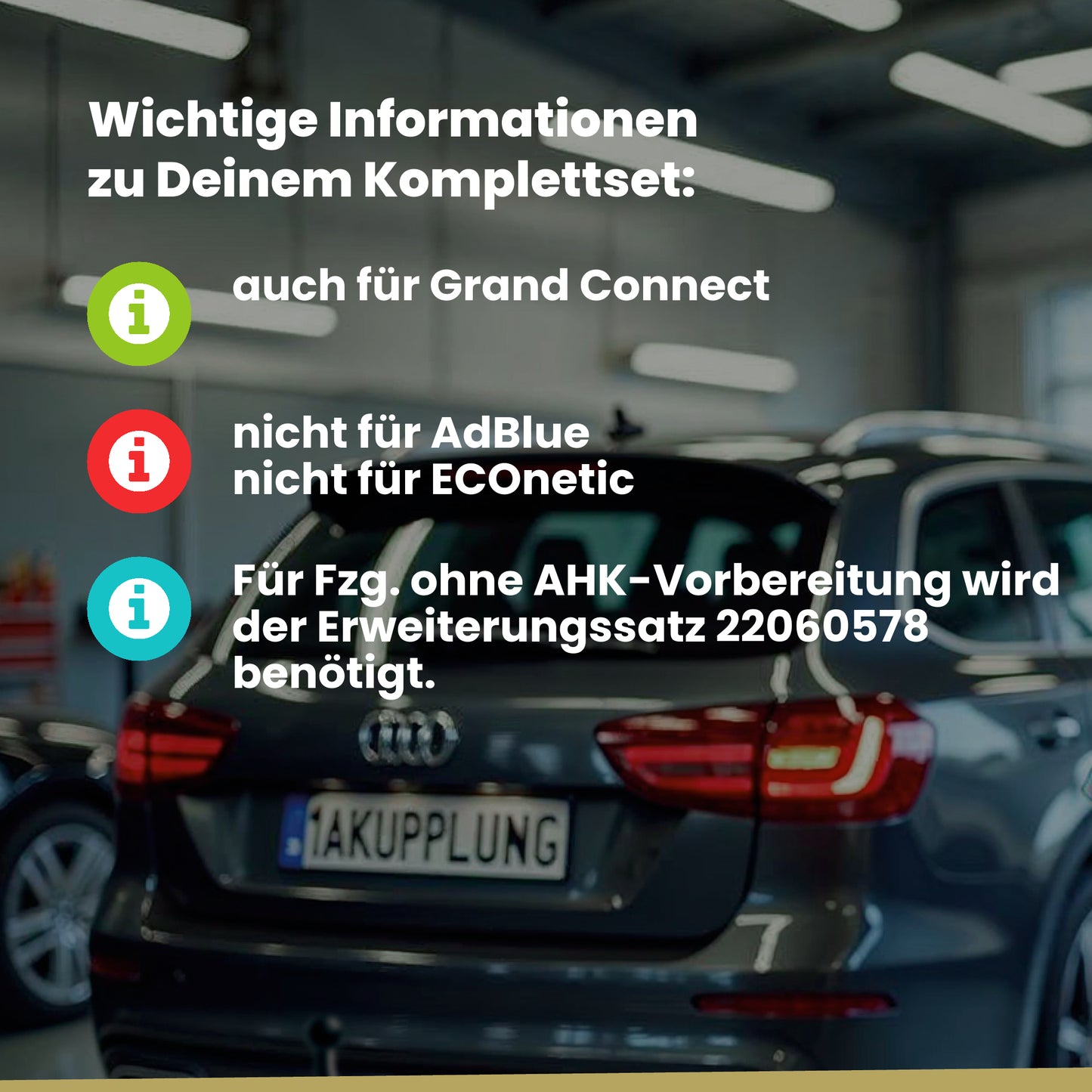 Ford Transit/Tourneo Connect Kastenwagen 07.2018-02.2022 V408 BRiNK Anhängerkupplung mit JAEGER Elektrosatz