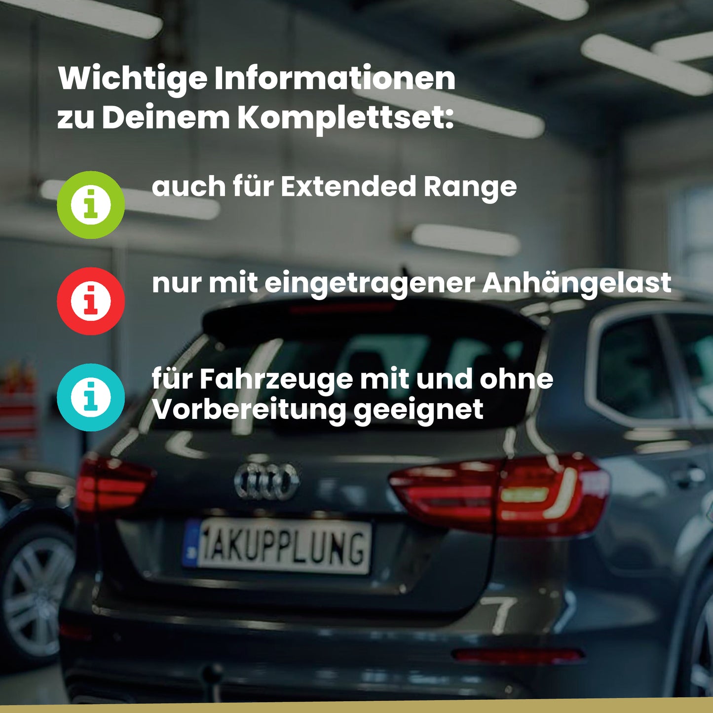 Ford Mustang Mach-E 5-Türer (SUV) ab 02.2021 CGW BRiNK Anhängerkupplung mit JAEGER Elektrosatz