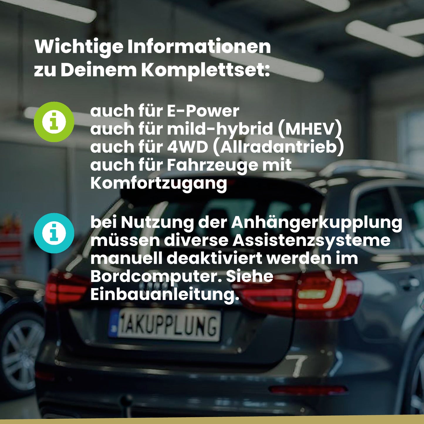 Nissan X-Trail 5-Türer (SUV) ab 09.2022 T33 BRiNK Anhängerkupplung mit JAEGER Elektrosatz