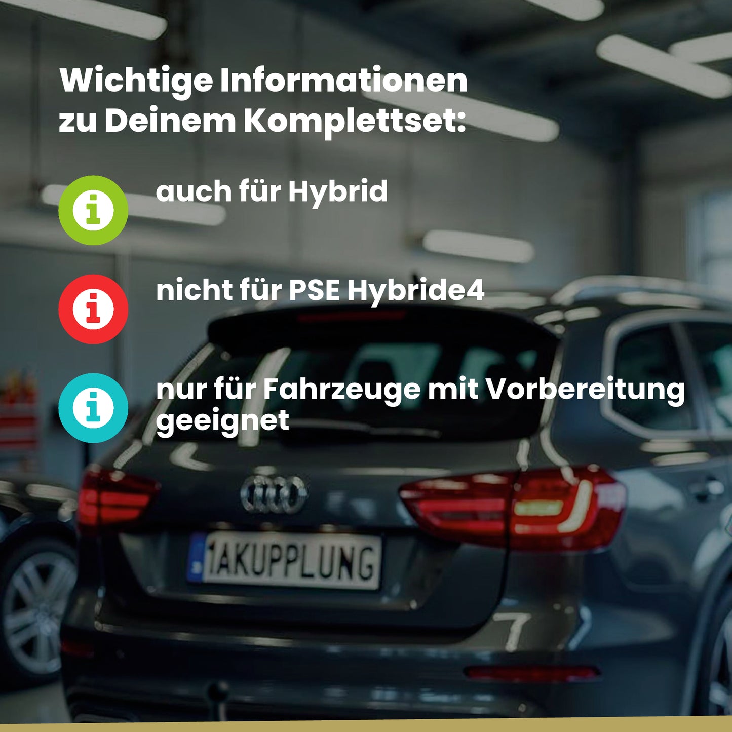 Peugeot 508 SW 5-Türer (Kombi) ab 01.2019 F4 / FC / FJ BRiNK Anhängerkupplung mit JAEGER Elektrosatz