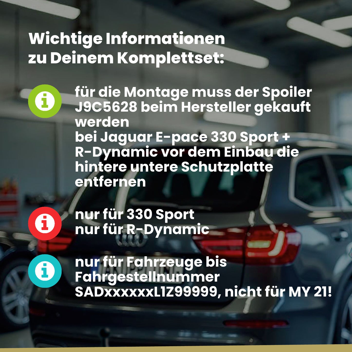 Jaguar E-Pace 5-Türer (SUV) 01.2018-12.2020 X540 BRiNK Anhängerkupplung mit JAEGER Elektrosatz