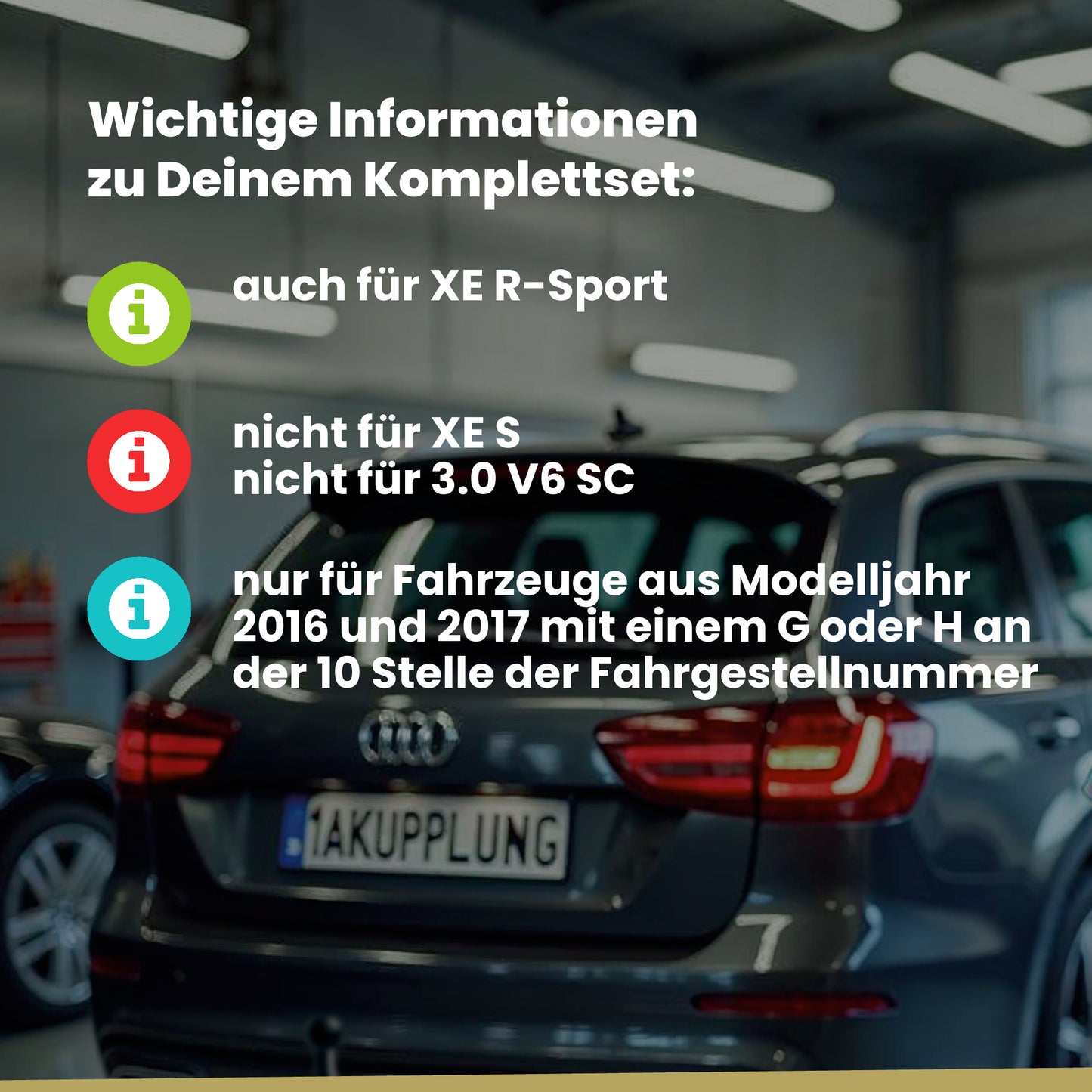 Jaguar XE 4-Türer (Limousine) 06.2015-05.2017 X760 BRiNK Anhängerkupplung mit JAEGER Elektrosatz