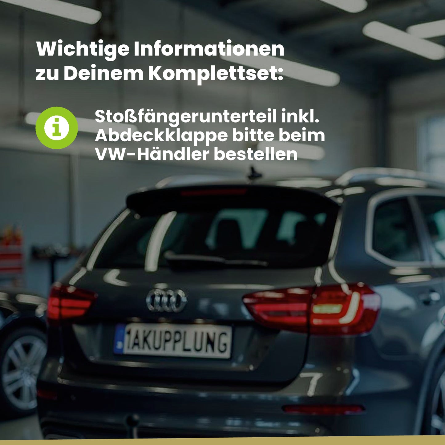 VW Golf Sportsvan 5-Türer (Fließheck) 06.2014-12.2017 AM1 BRiNK Anhängerkupplung mit JAEGER Elektrosatz
