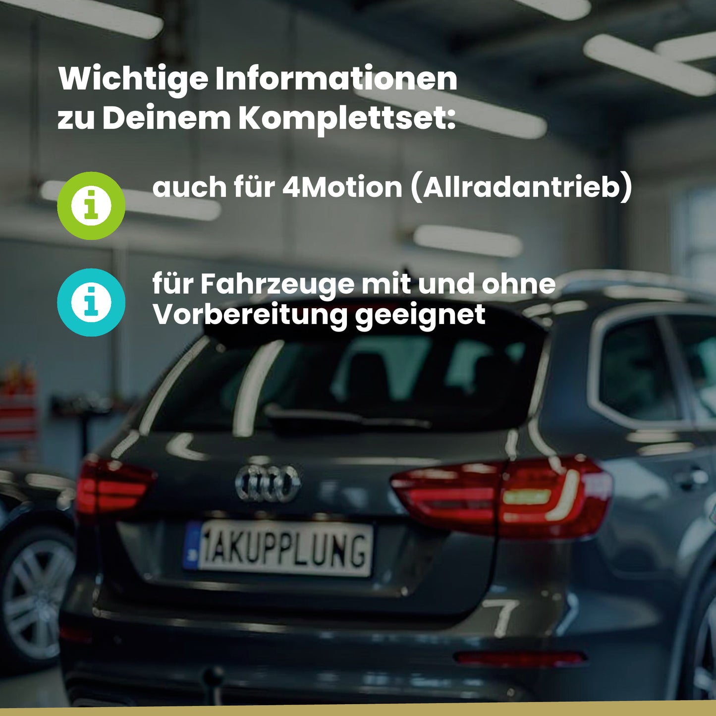 VW T-Roc 5-Türer (SUV) ab 08.2017 A1 BRiNK Anhängerkupplung mit JAEGER Elektrosatz