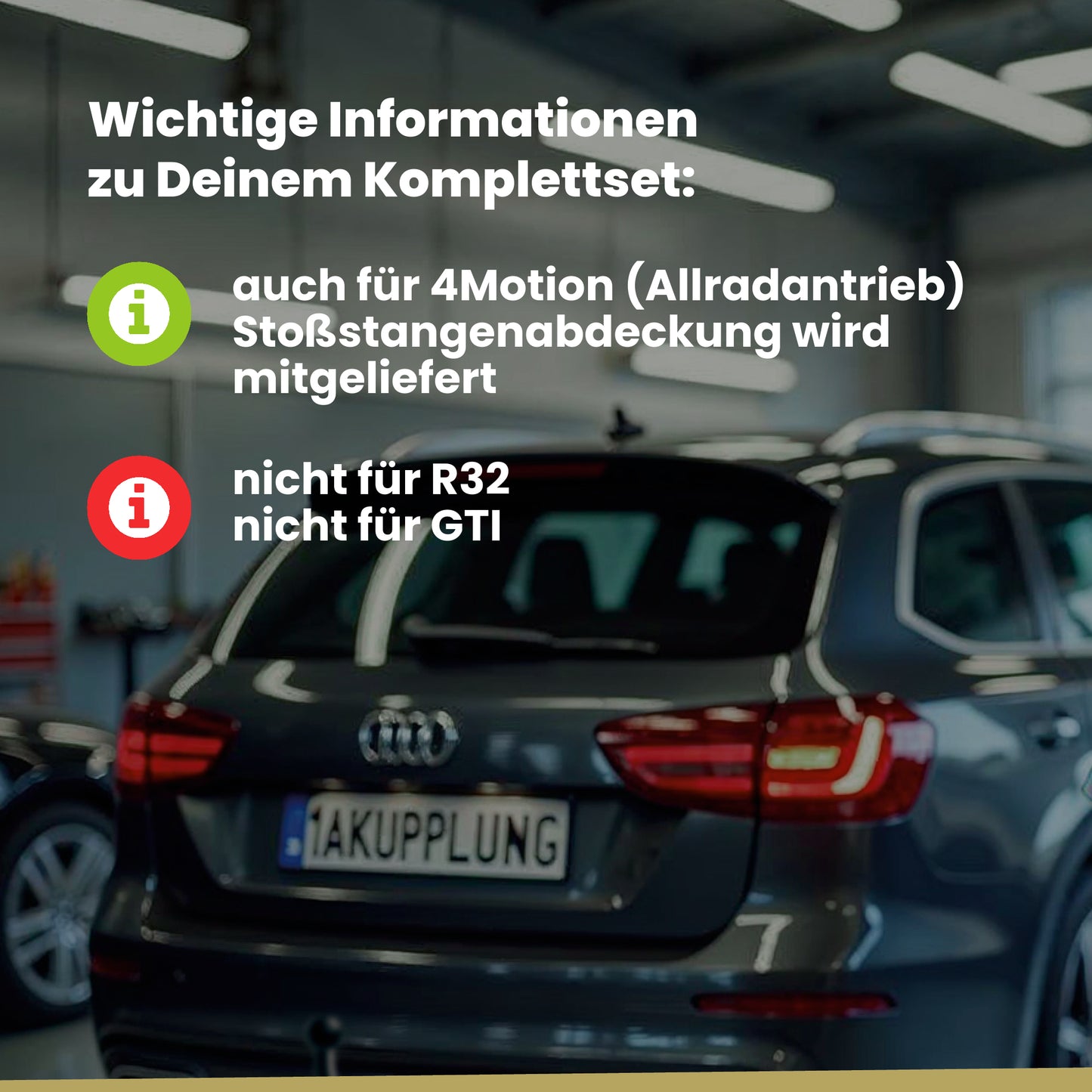 VW Golf V Fließheck 3/5-Türer (Fließheck) 10.2003-10.2008 1K1 BRiNK Anhängerkupplung mit JAEGER Elektrosatz