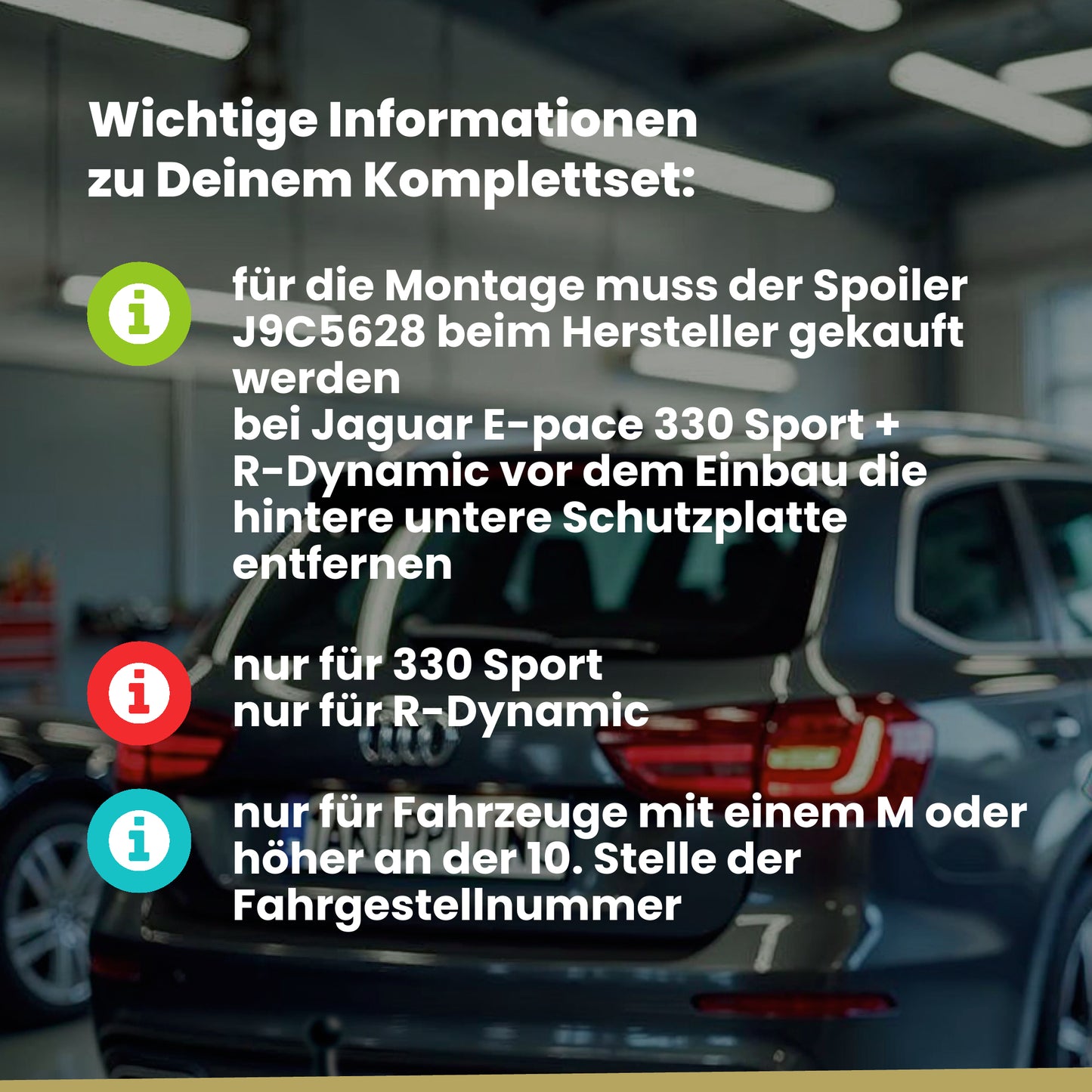 Jaguar E-Pace 5-Türer (SUV) ab 01.2021 X540 BRiNK Anhängerkupplung mit JAEGER Elektrosatz