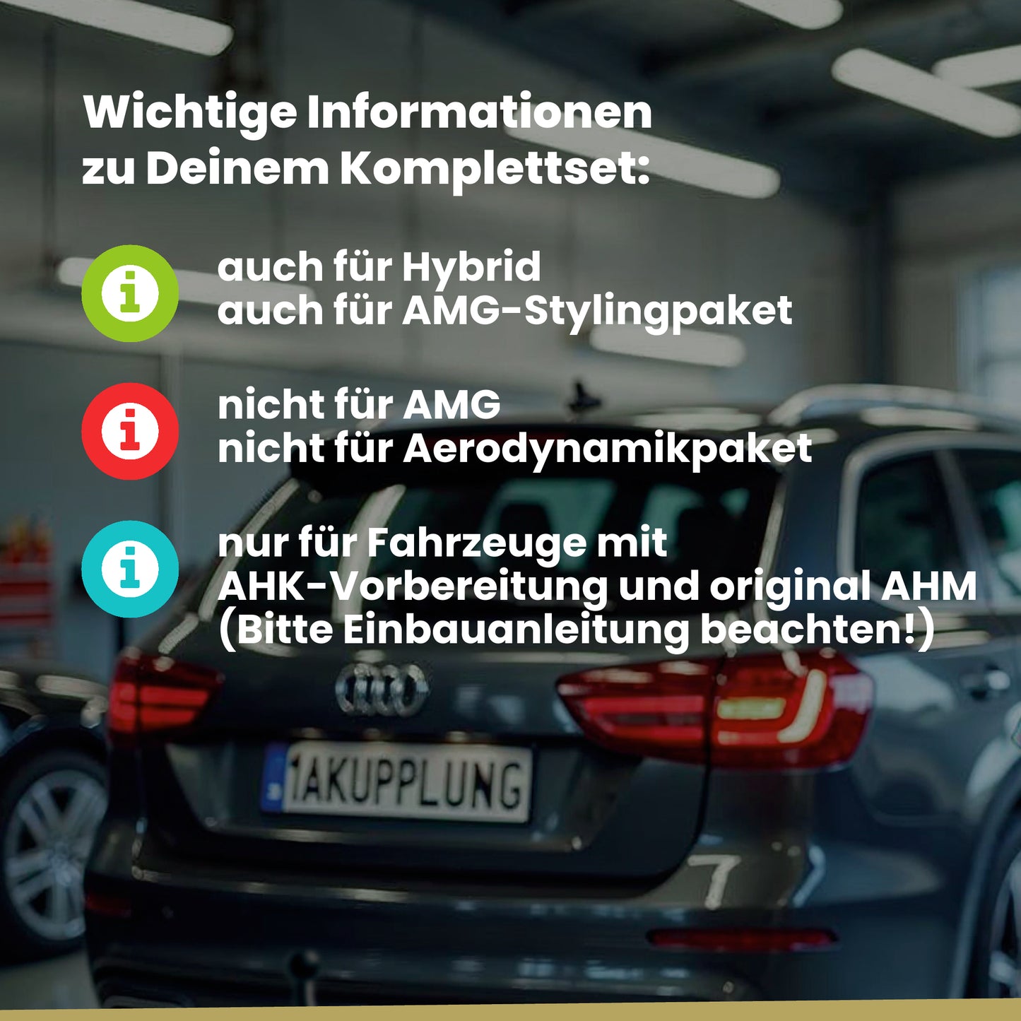 Mercedes A-Klasse 5-Türer (Fließheck) ab 05.2018 W177 BRiNK Anhängerkupplung mit JAEGER Elektrosatz