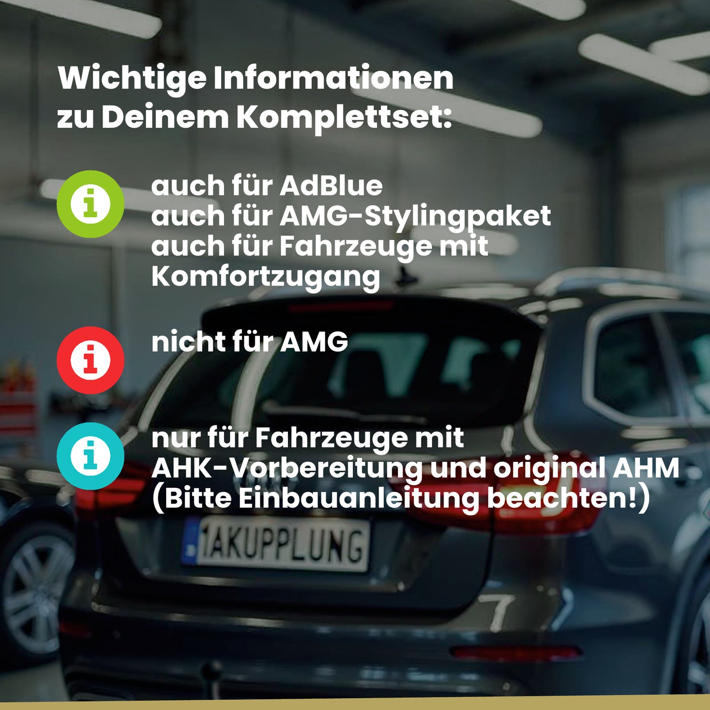Mercedes GLB 5-Türer (Kompakt-SUV) ab 11.2019 X247 BRiNK Anhängerkupplung mit JAEGER Elektrosatz