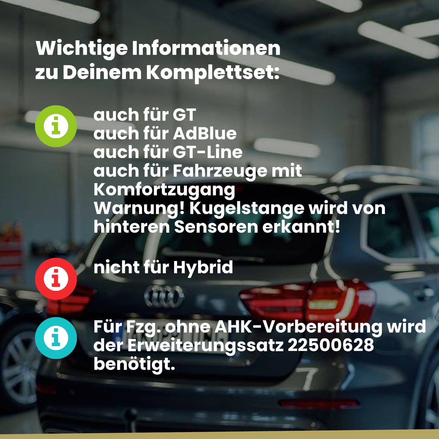 Peugeot 3008 II 5-Türer (Kompakt-SUV) 10.2016-04.2024 M BRiNK Anhängerkupplung mit JAEGER Elektrosatz