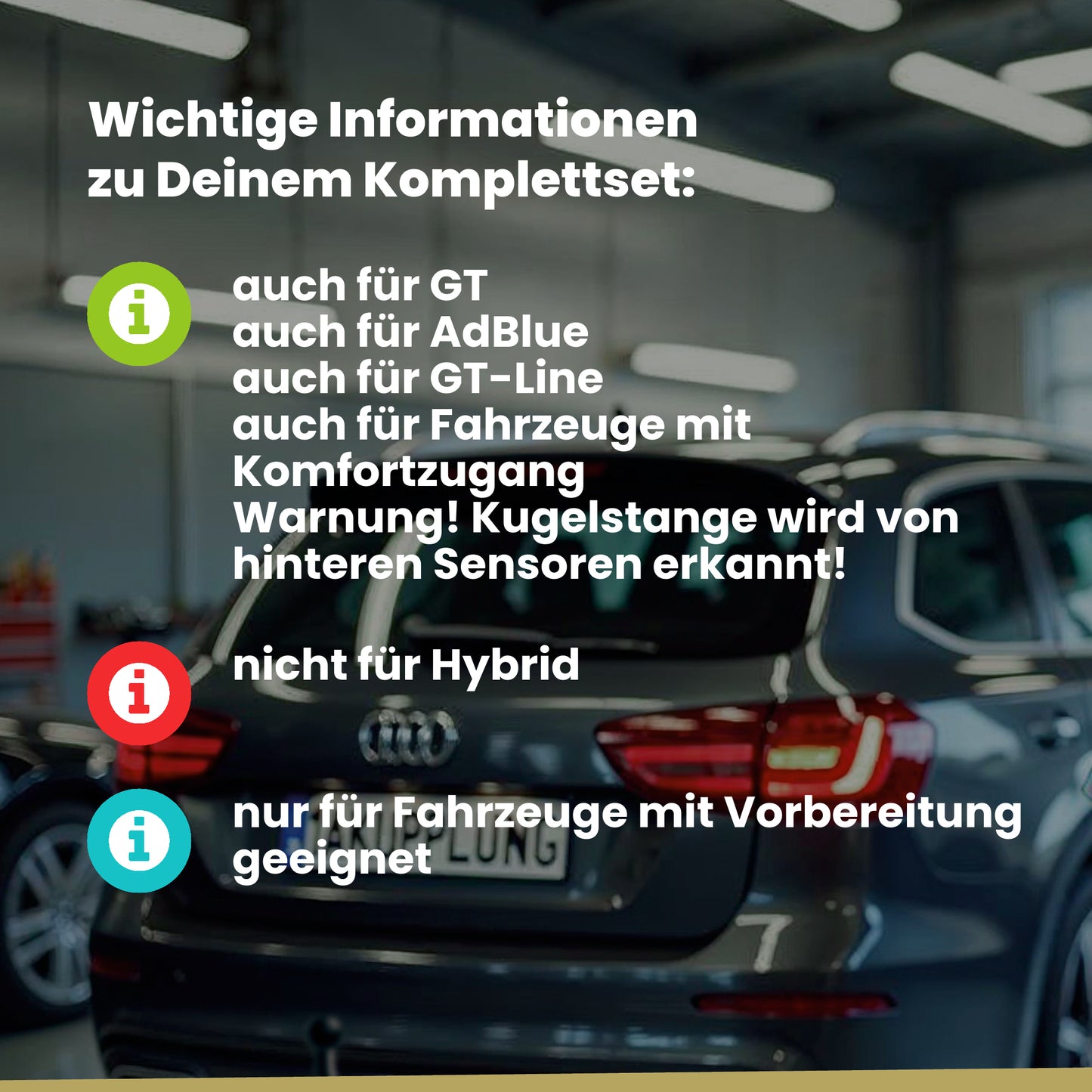 Peugeot 3008 II 5-Türer (Kompakt-SUV) 10.2016-04.2024 M BRiNK Anhängerkupplung mit JAEGER Elektrosatz