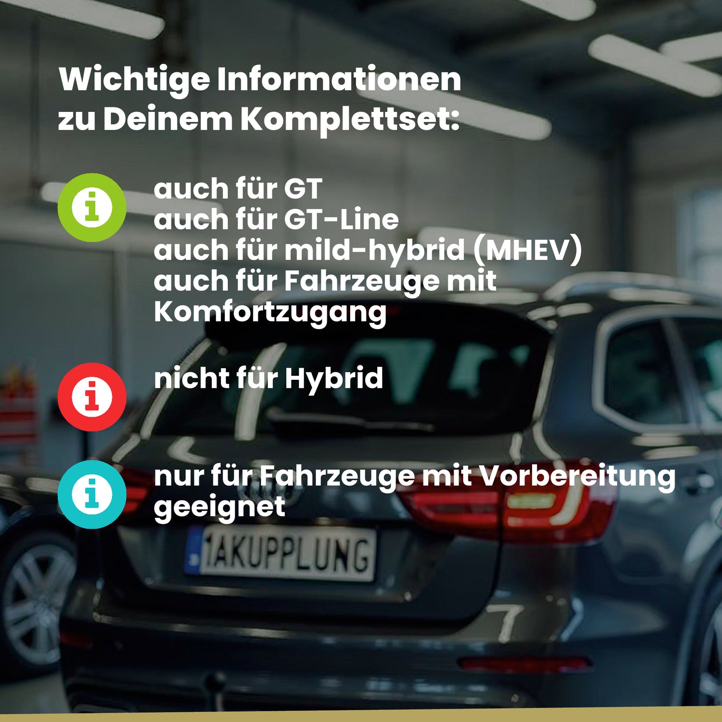 Peugeot 3008 II 5-Türer (Kompakt-SUV) 10.2016-04.2024 M BRiNK Anhängerkupplung mit JAEGER Elektrosatz