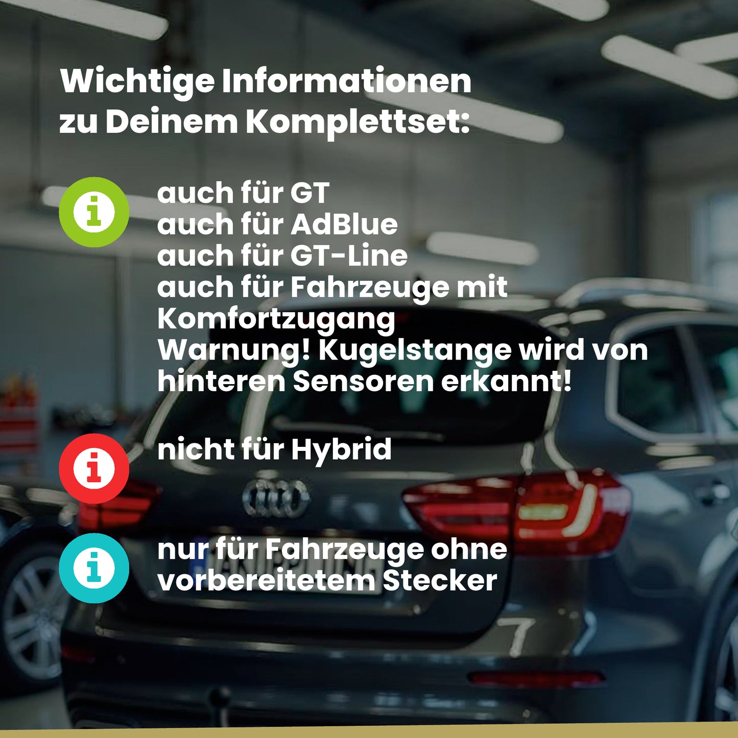 Peugeot 3008 II 5-Türer (Kompakt-SUV) 10.2016-04.2024 M BRiNK Anhängerkupplung mit JAEGER Elektrosatz