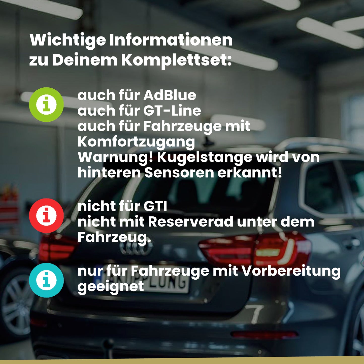 Peugeot 5008 II 5-Türer (Kompaktvan) 06.2017-07.2024 M - ohne Reserverad BRiNK Anhängerkupplung mit JAEGER Elektrosatz