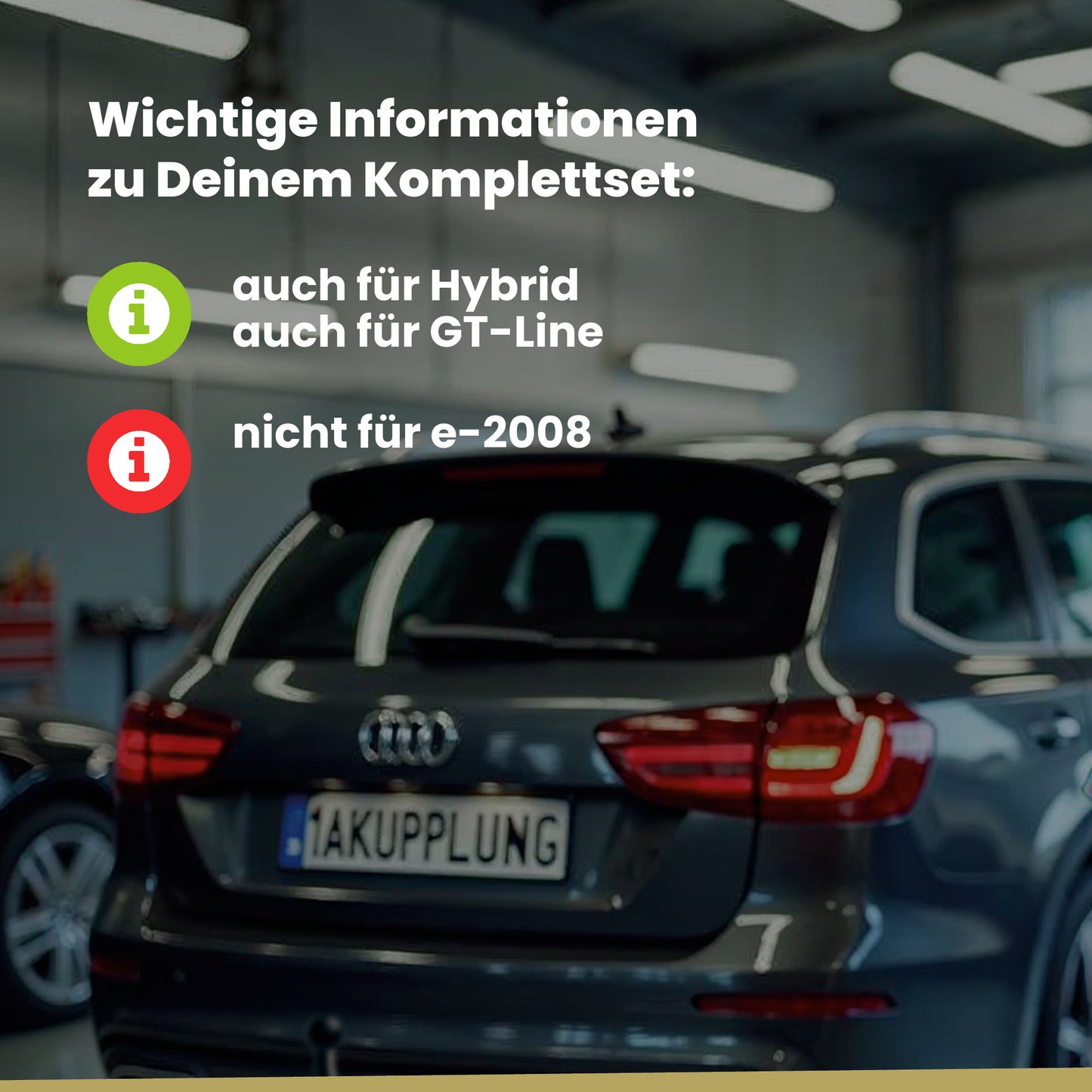 Peugeot 2008 5-Türer (Crossover-SUV) ab 01.2020 U_ BRiNK Anhängerkupplung mit JAEGER Elektrosatz