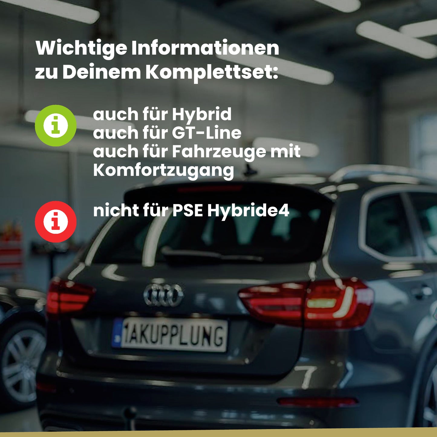 Peugeot 508 SW 5-Türer (Kombi) ab 01.2019 F4 / FC / FJ BRiNK Anhängerkupplung mit JAEGER Elektrosatz