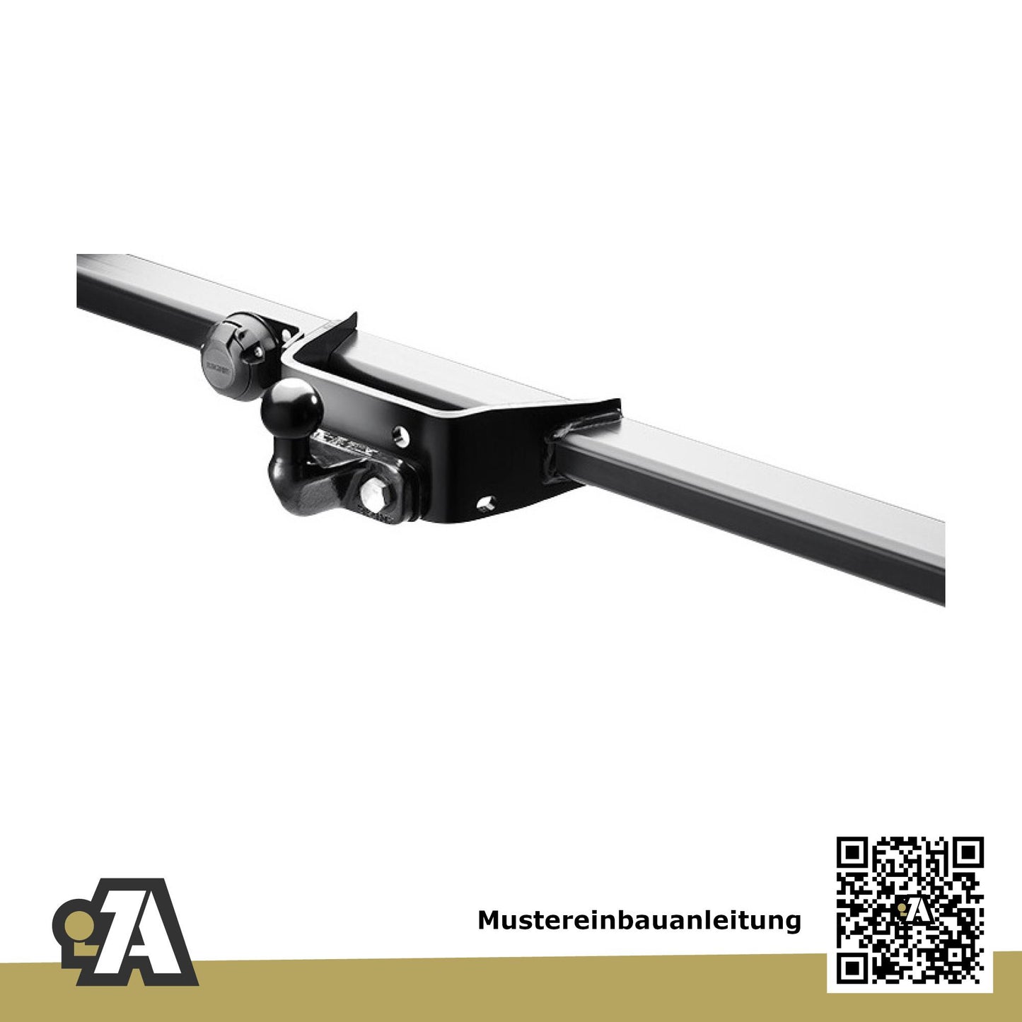 VW Crafter Bus / Kasten mit Trittstufe ab 03.2017 SY_ BRiNK Anhängerkupplung mit JAEGER Elektrosatz