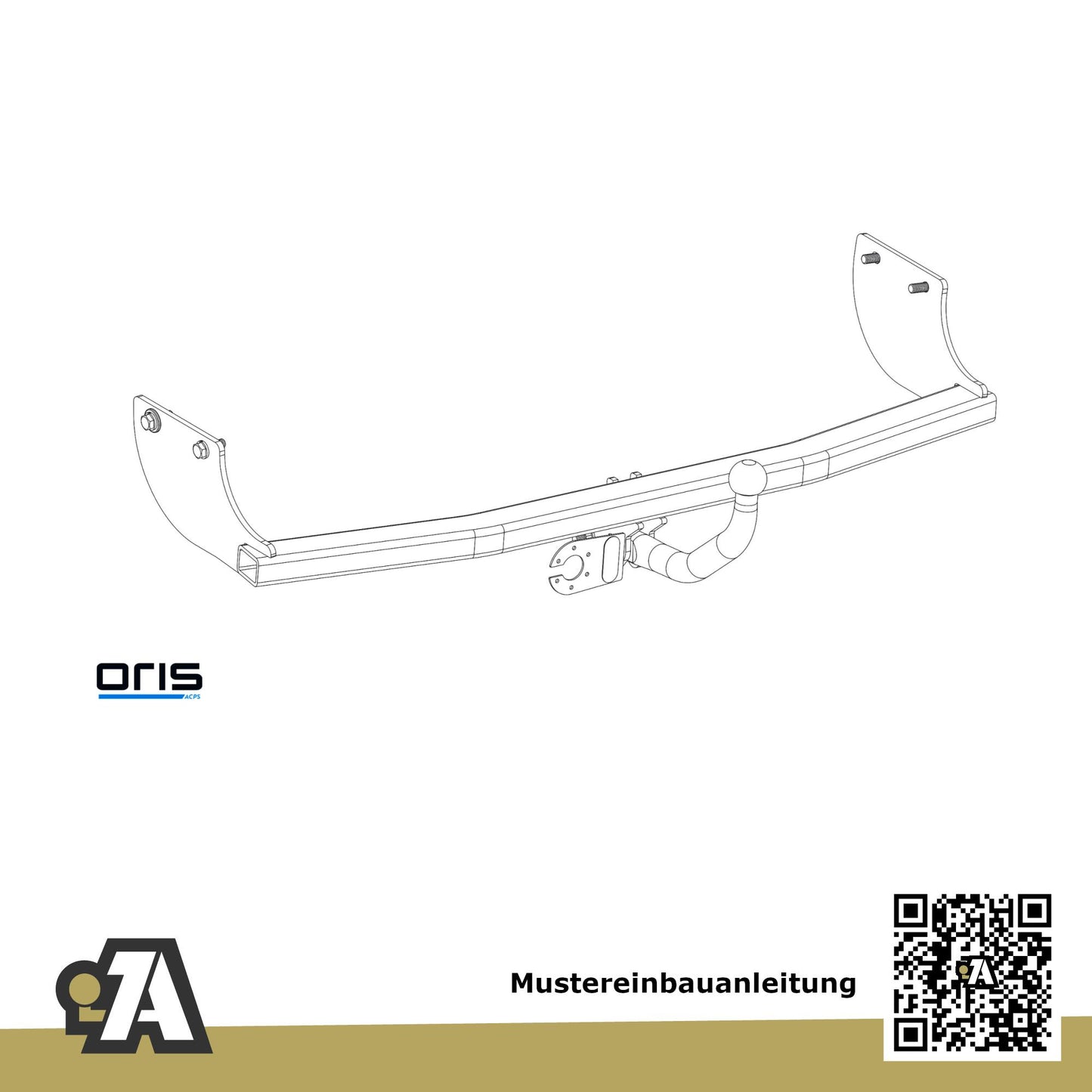 Hyundai ix20 5-Türer (Microvan) 11.2010-08.2019 JC ORIS Anhängerkupplung mit JAEGER Elektrosatz