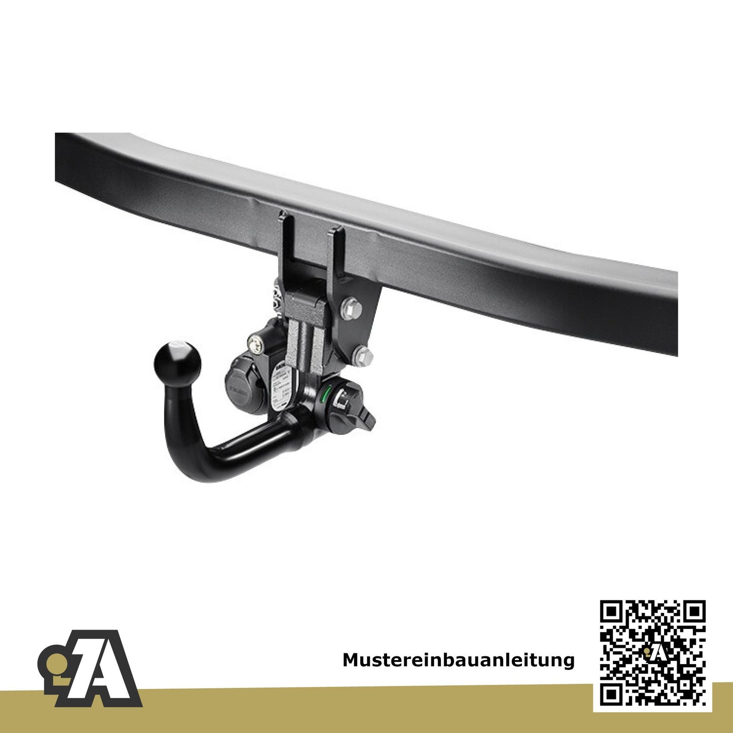 Audi A5 2-Türer (Cabriolet) 03.2009-11.2016 8F7 BRiNK Anhängerkupplung mit JAEGER Elektrosatz