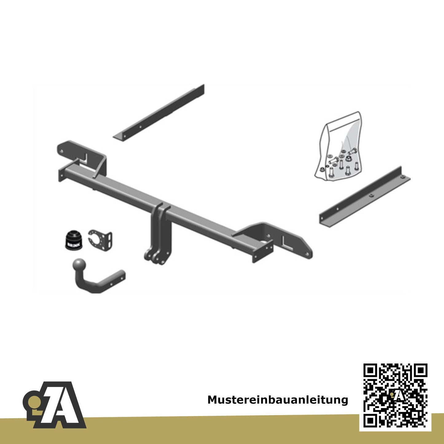 Opel Zafira 5-Türer (Tourer) 01.2012-03.2019 C BRiNK Anhängerkupplung mit JAEGER Elektrosatz