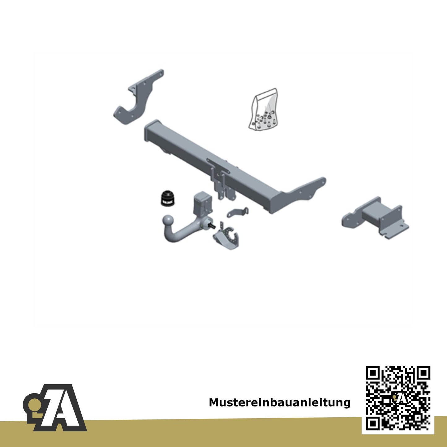 Hyundai Santa Fe 5-Türer (SUV) 07.2018-10.2020 TM BRiNK Anhängerkupplung mit JAEGER Elektrosatz