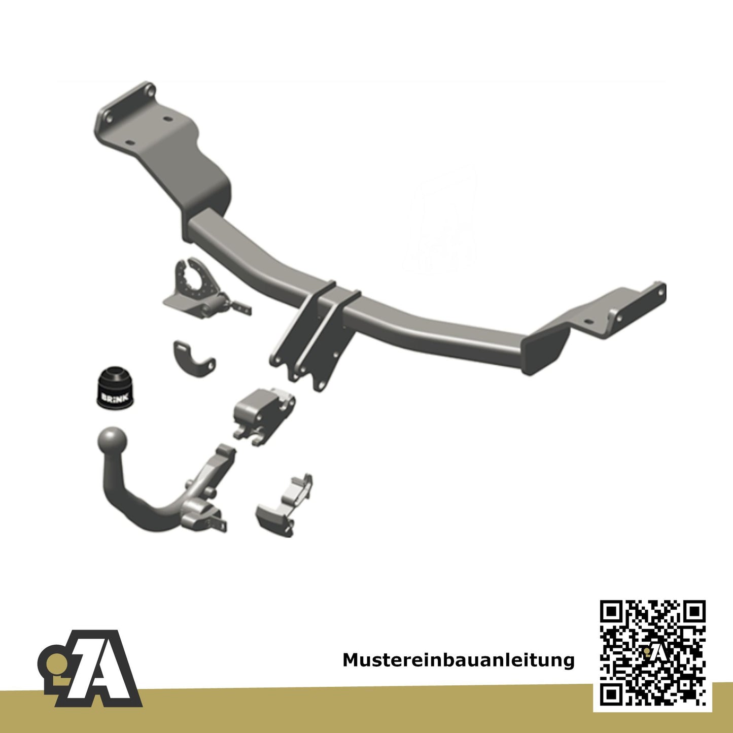 Hyundai i30 3/5-Türer (Fließheck) 01.2013-01.2017 GD / GDH BRiNK Anhängerkupplung mit JAEGER Elektrosatz