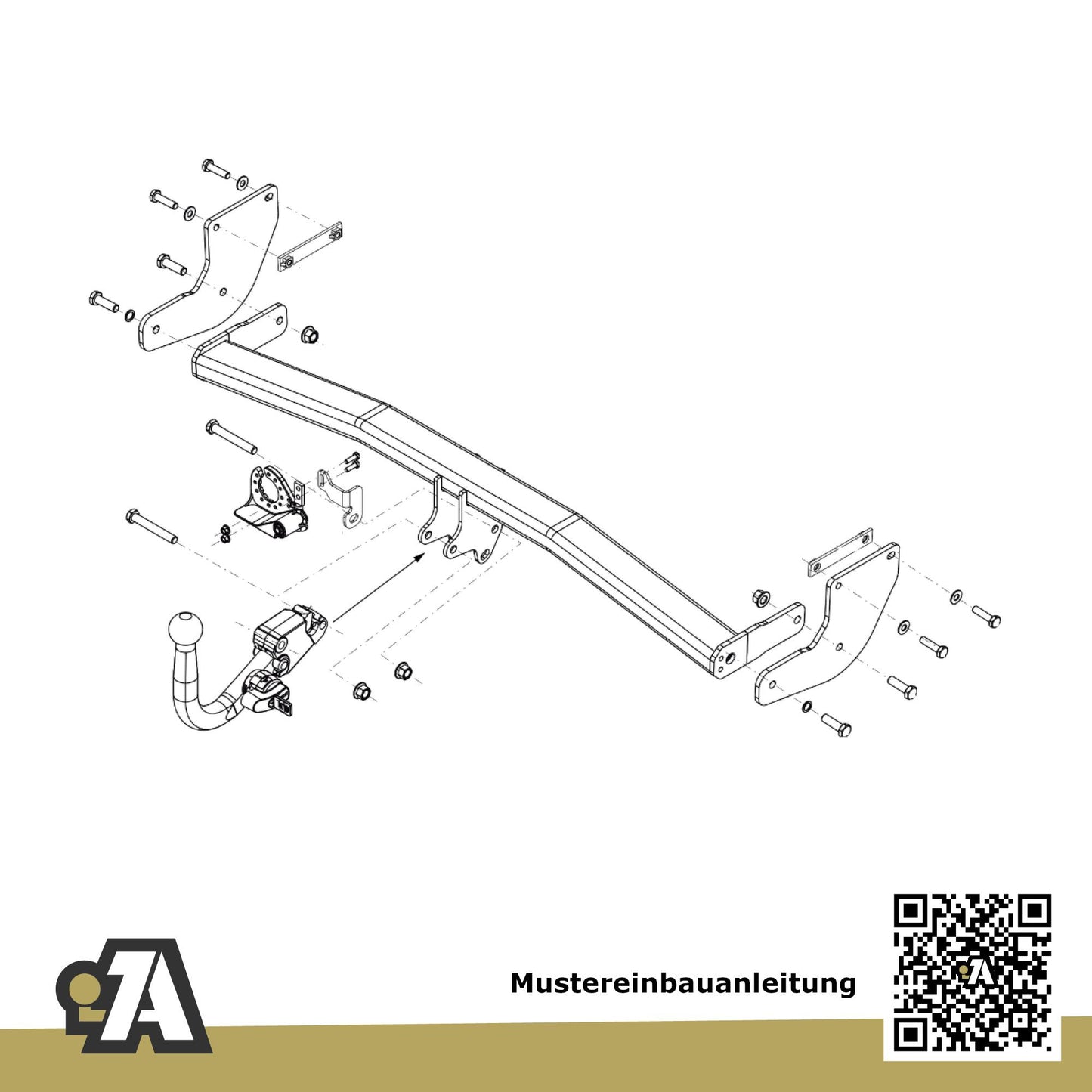 Hyundai i30 5-Türer (Fließheck) ab 01.2017 PD BRiNK Anhängerkupplung mit JAEGER Elektrosatz