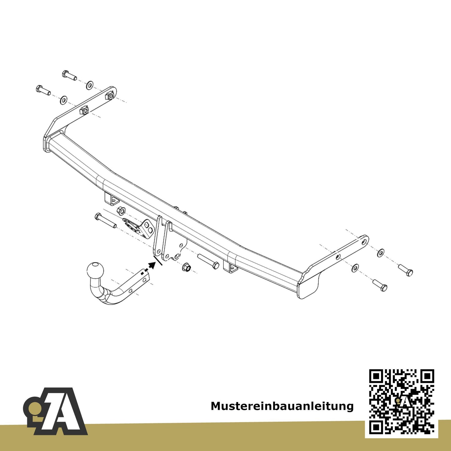 Hyundai Bayon 5-Türer (SUV) ab 03.2021 BC3 BRiNK Anhängerkupplung mit JAEGER Elektrosatz