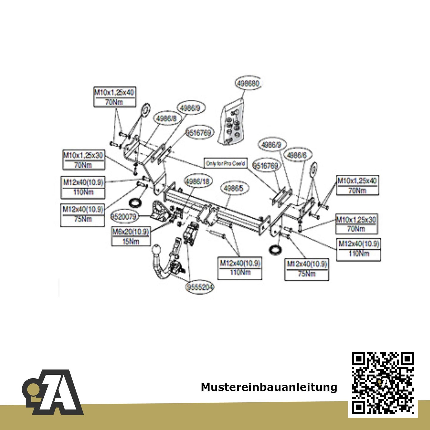 Kia Ceed SW 5-Türer (Kombi) 10.2009-08.2012 ED BRiNK Anhängerkupplung mit JAEGER Elektrosatz