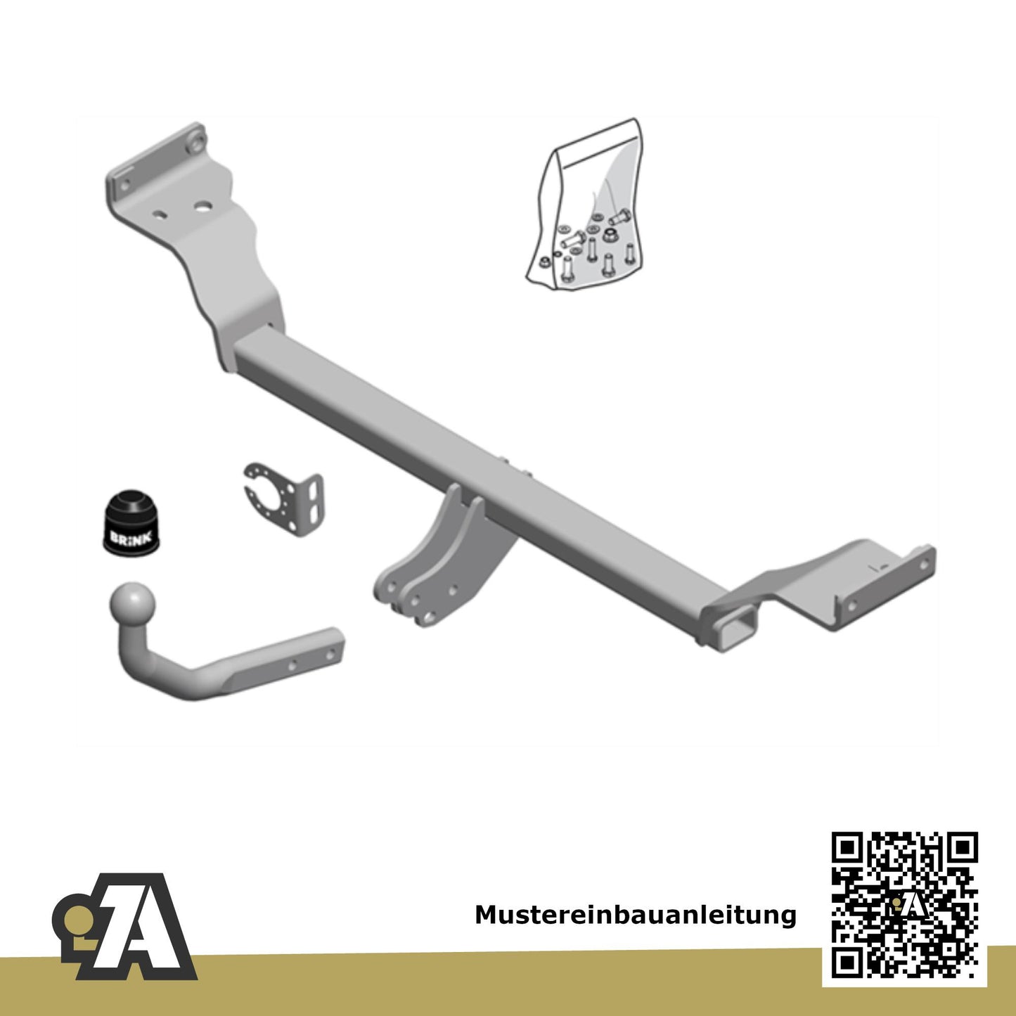 Kia Soul 5-Türer (Steilheck) 05.2014-03.2019 PS BRiNK Anhängerkupplung mit JAEGER Elektrosatz