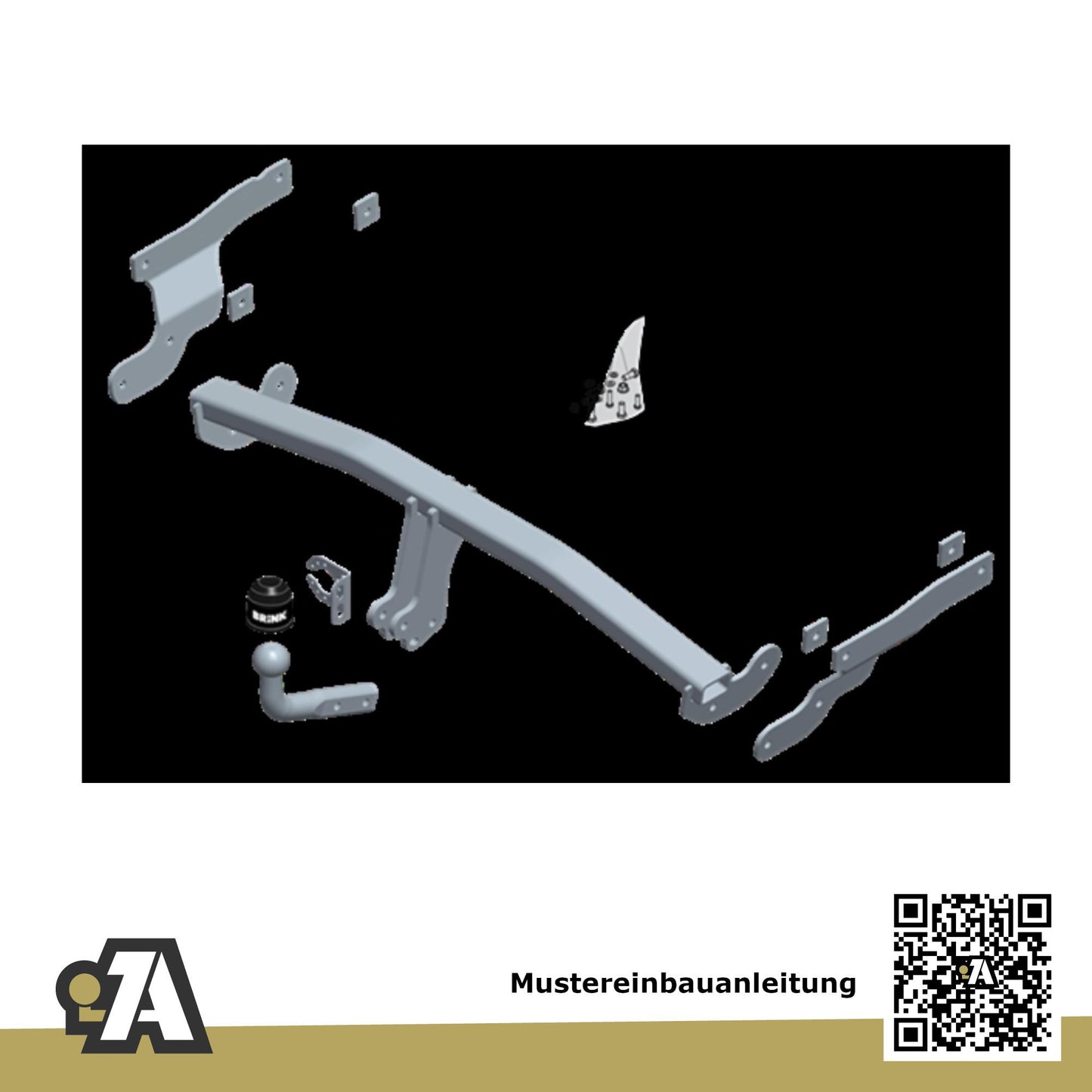 Mazda 3 5-Türer (Fließheck) 10.2013-02.2019 BM BRiNK Anhängerkupplung mit JAEGER Elektrosatz