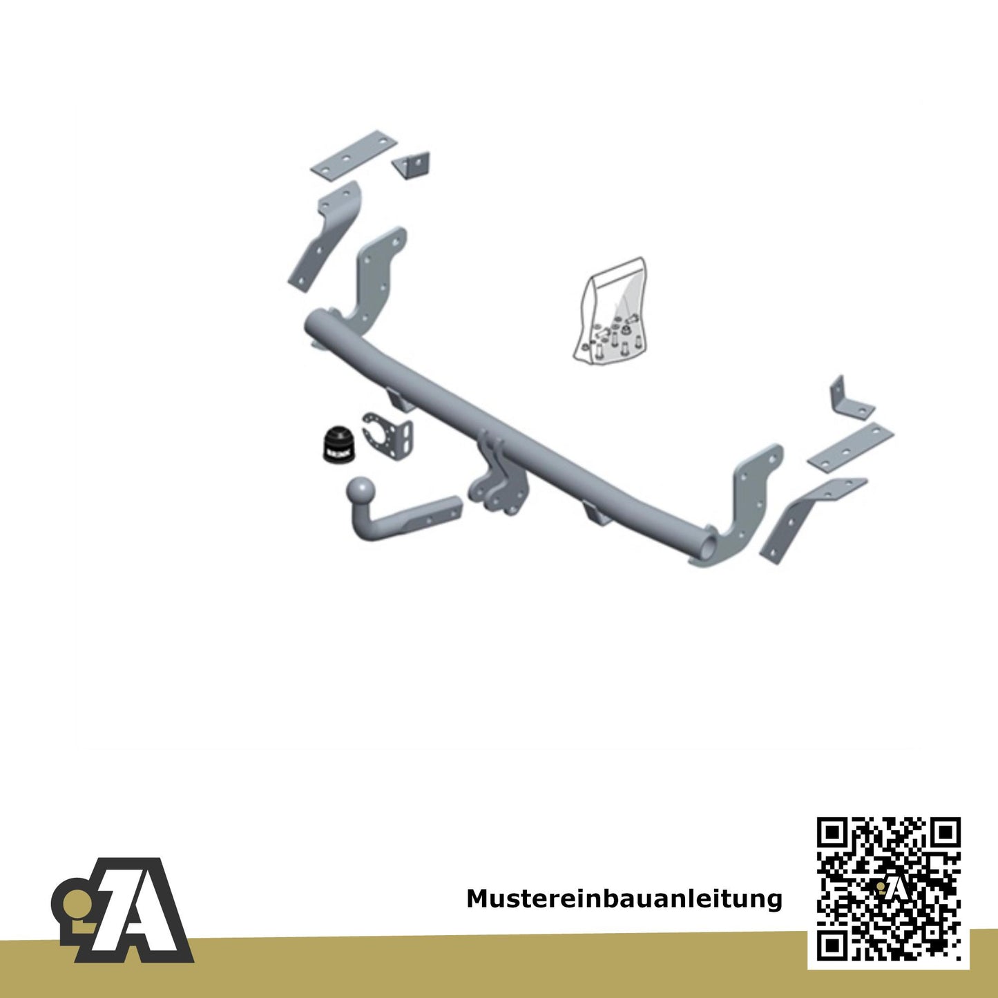 Peugeot 4008 5-Türer (SUV) 06.2012-05.2016 B_ BRiNK Anhängerkupplung mit JAEGER Elektrosatz