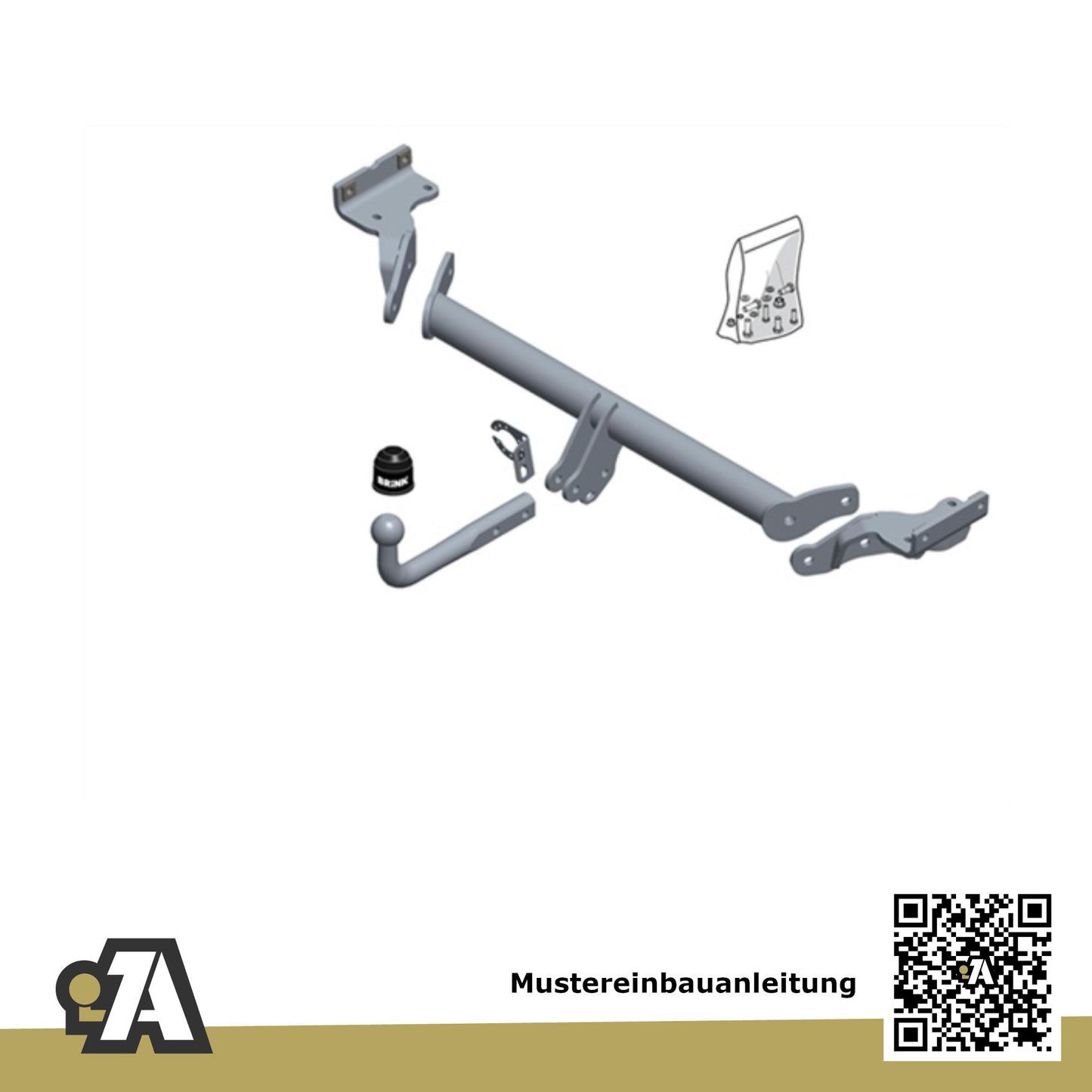 Hyundai Tucson 5-Türer (SUV) 05.2015-06.2018 TLE BRiNK Anhängerkupplung mit JAEGER Elektrosatz