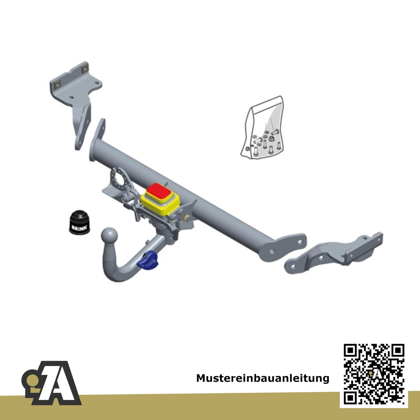 Hyundai Tucson 5-Türer (SUV) 05.2015-06.2018 TLE BRiNK Anhängerkupplung mit JAEGER Elektrosatz