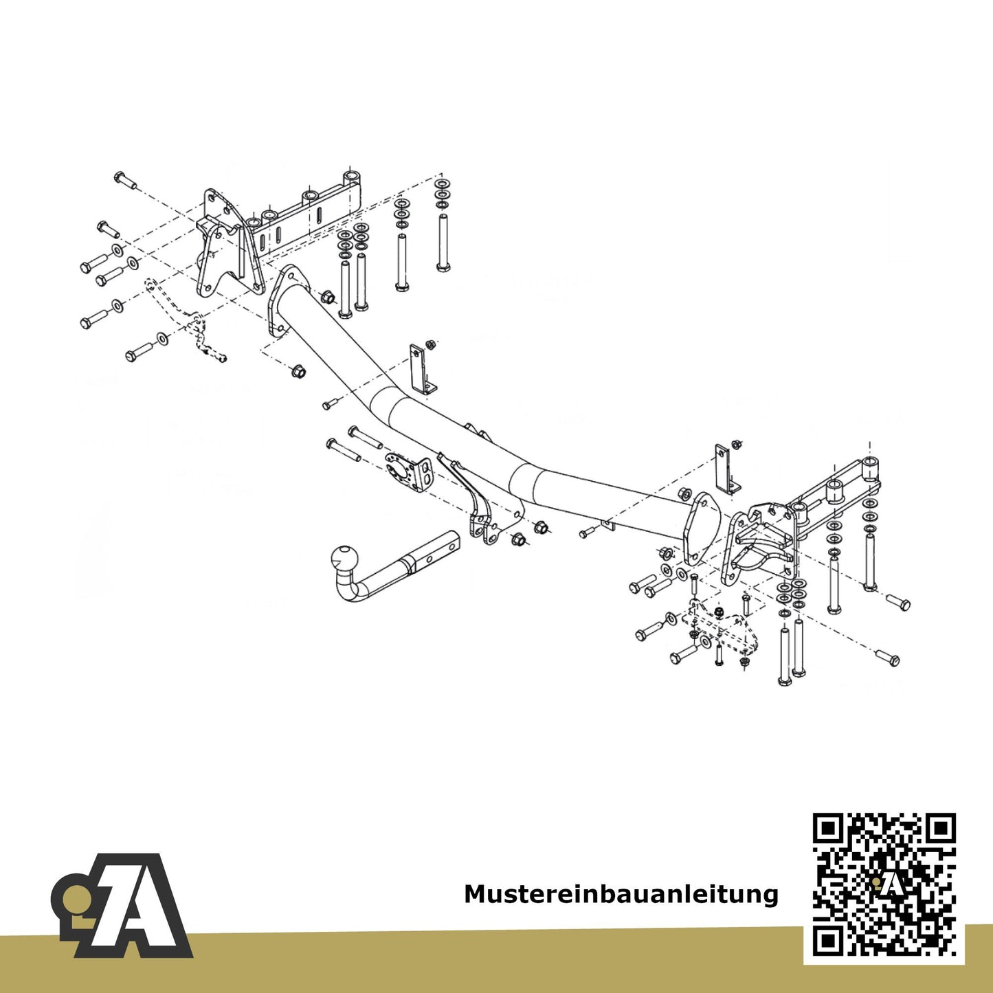 LandRover Discovery Sport 5-Türer (SUV) ab 01.2021 L550 BRiNK Anhängerkupplung mit JAEGER Elektrosatz