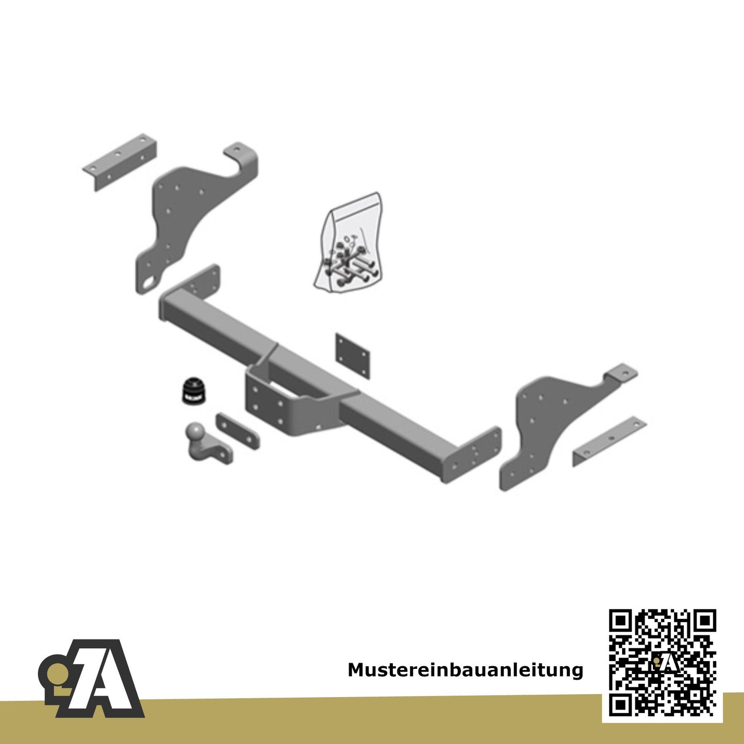 Renault Alaskan Pickup ab 09.2017 - BRiNK Anhängerkupplung mit JAEGER Elektrosatz