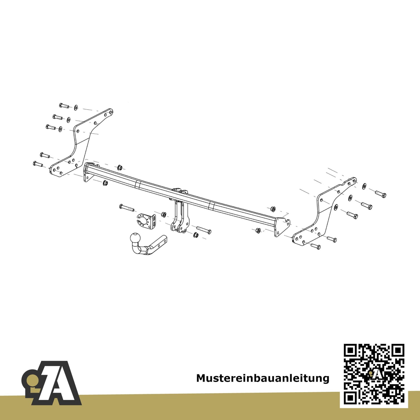 Renault Austral 5-Türer (SUV) ab 09.2022 HHN BRiNK Anhängerkupplung mit JAEGER Elektrosatz