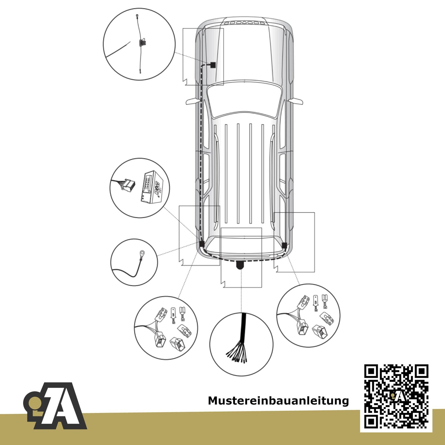 Jeep Compass 5-Türer (SUV) 11.2006-04.2011 PK BRiNK Anhängerkupplung mit JAEGER Elektrosatz
